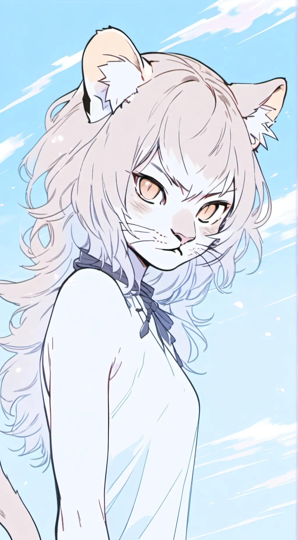 ai character: Ava (furry girl) background