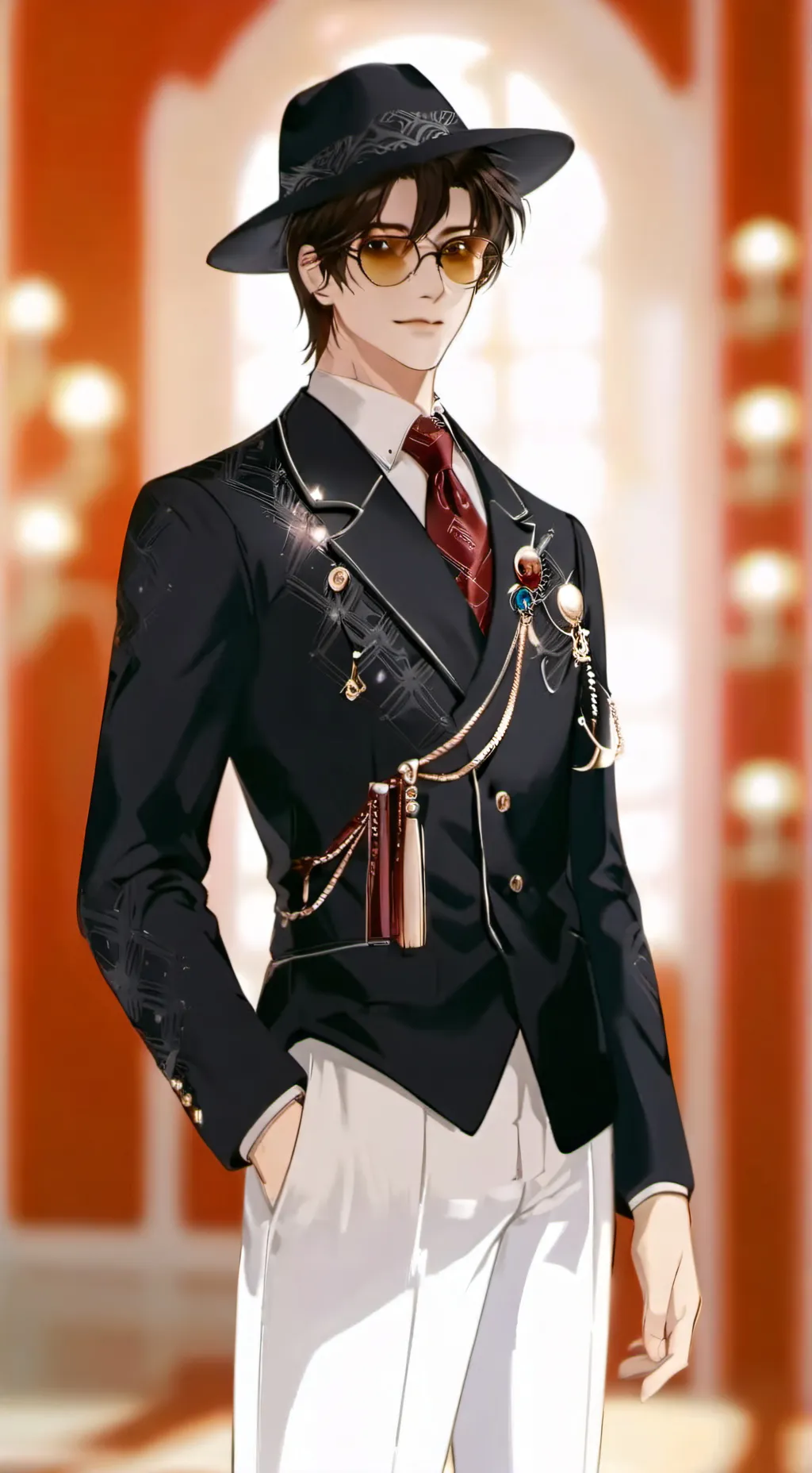 ai character: Андрей background