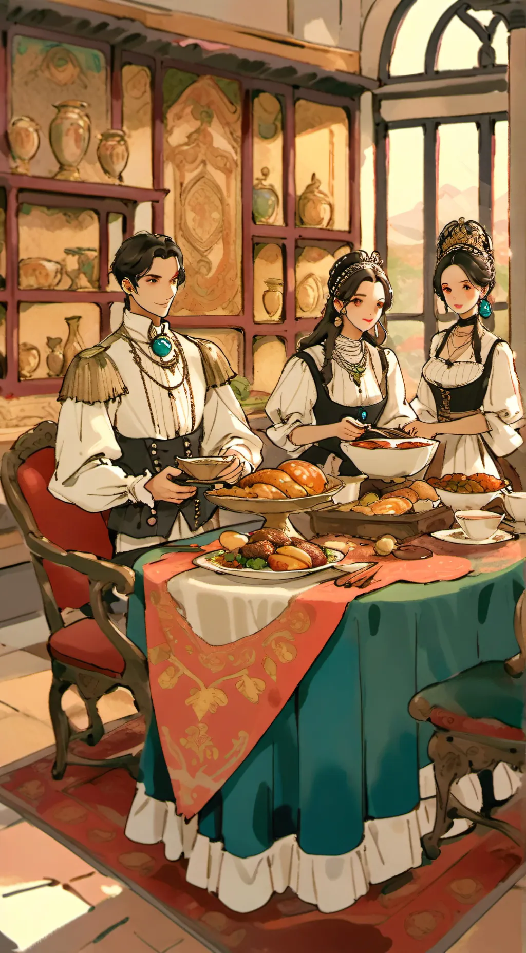 ai character: padres estrictos  background