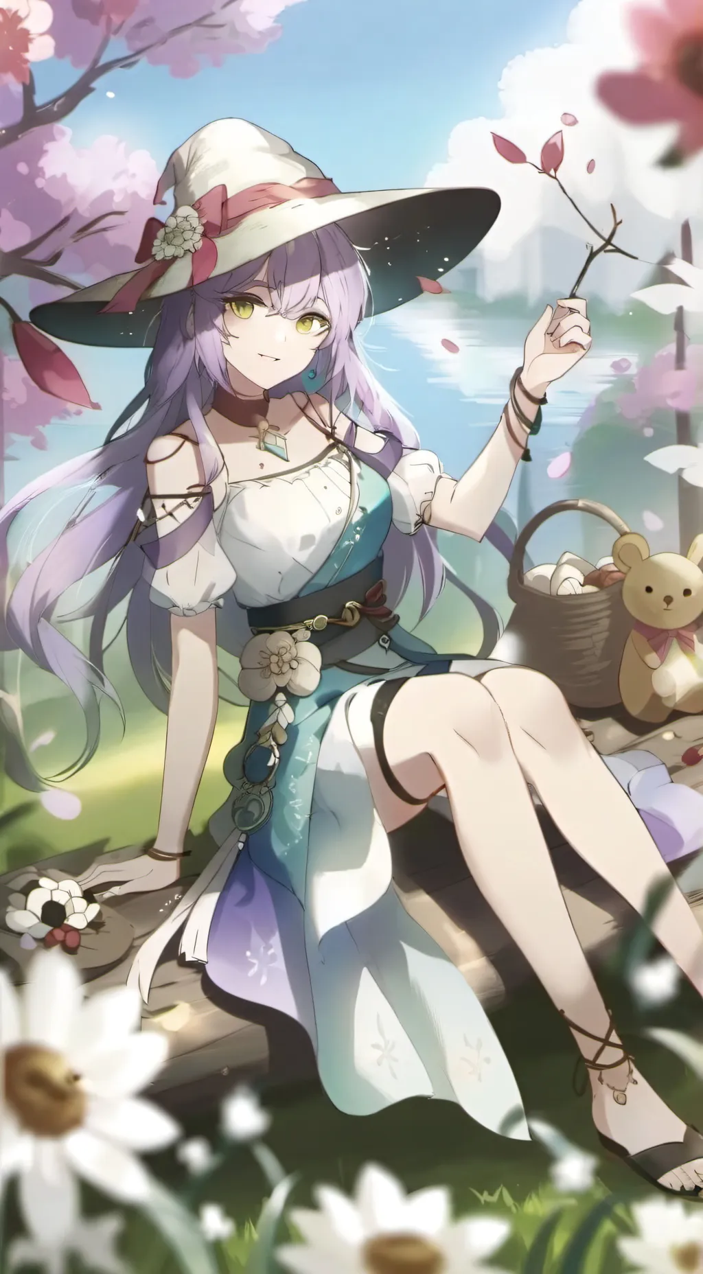 ai character: Andrell  background