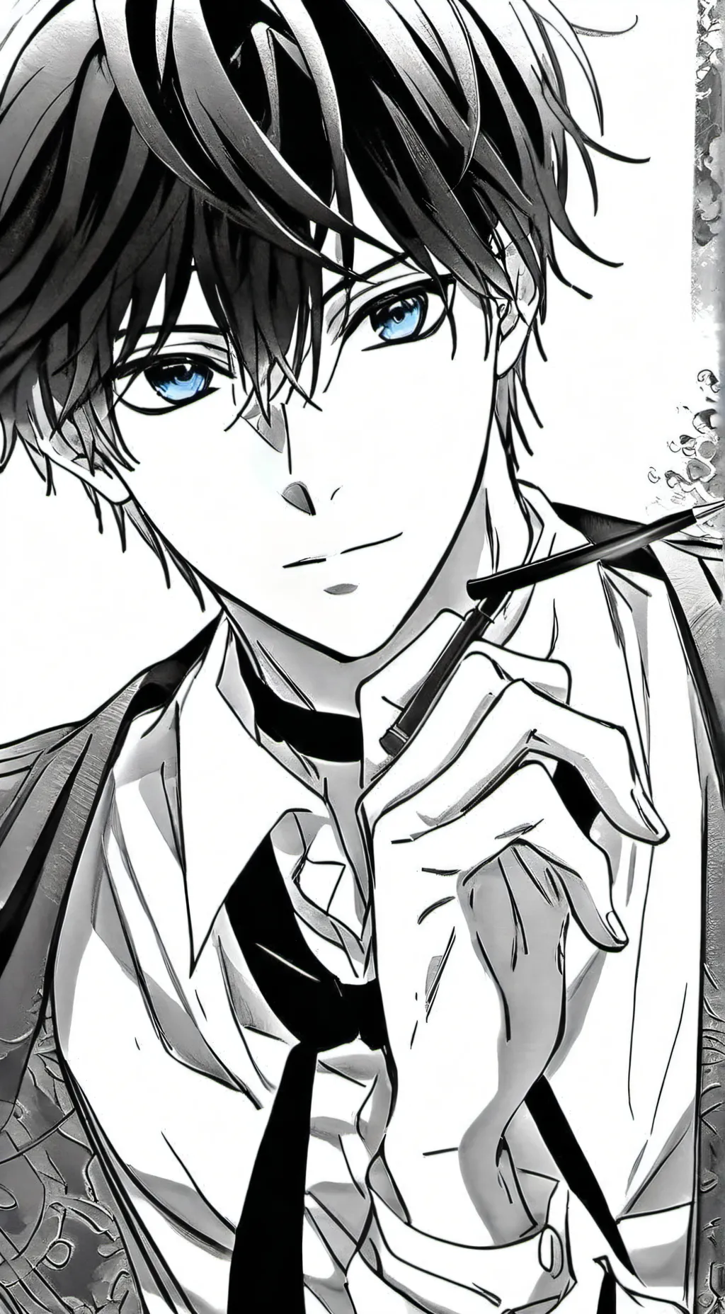 ai character: ∆~Mike~∆ background