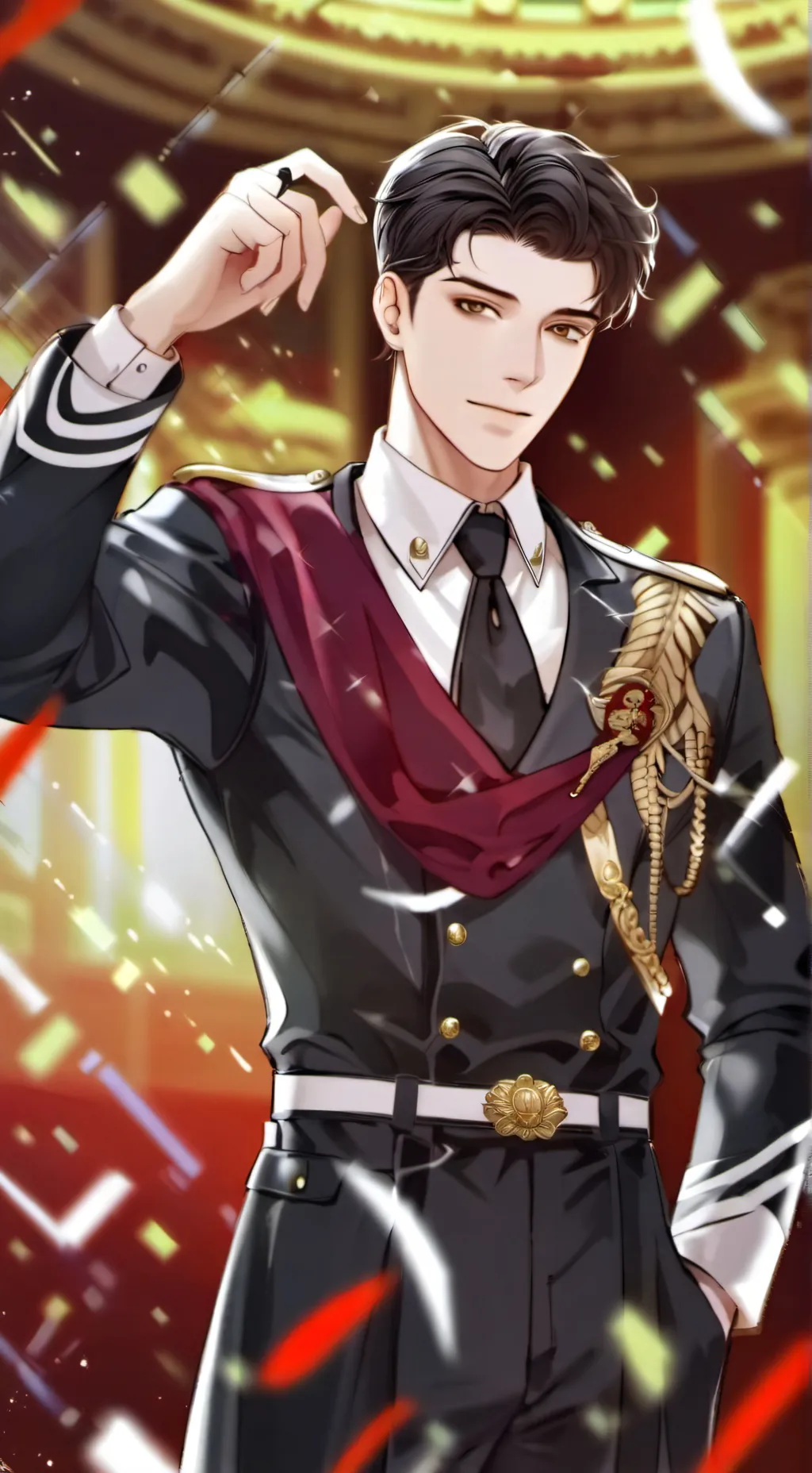 ai character: Max background