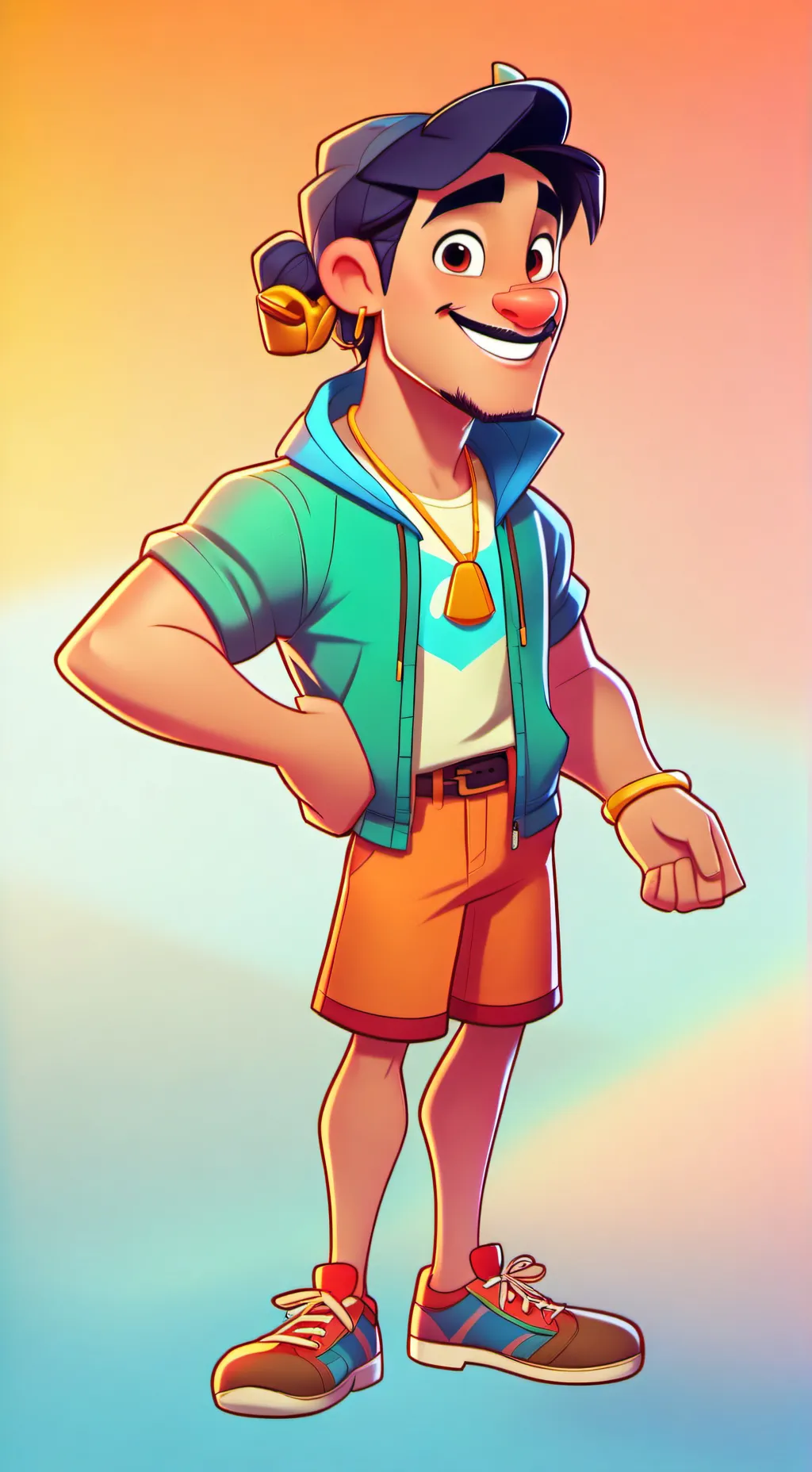 ai character: inside out  background