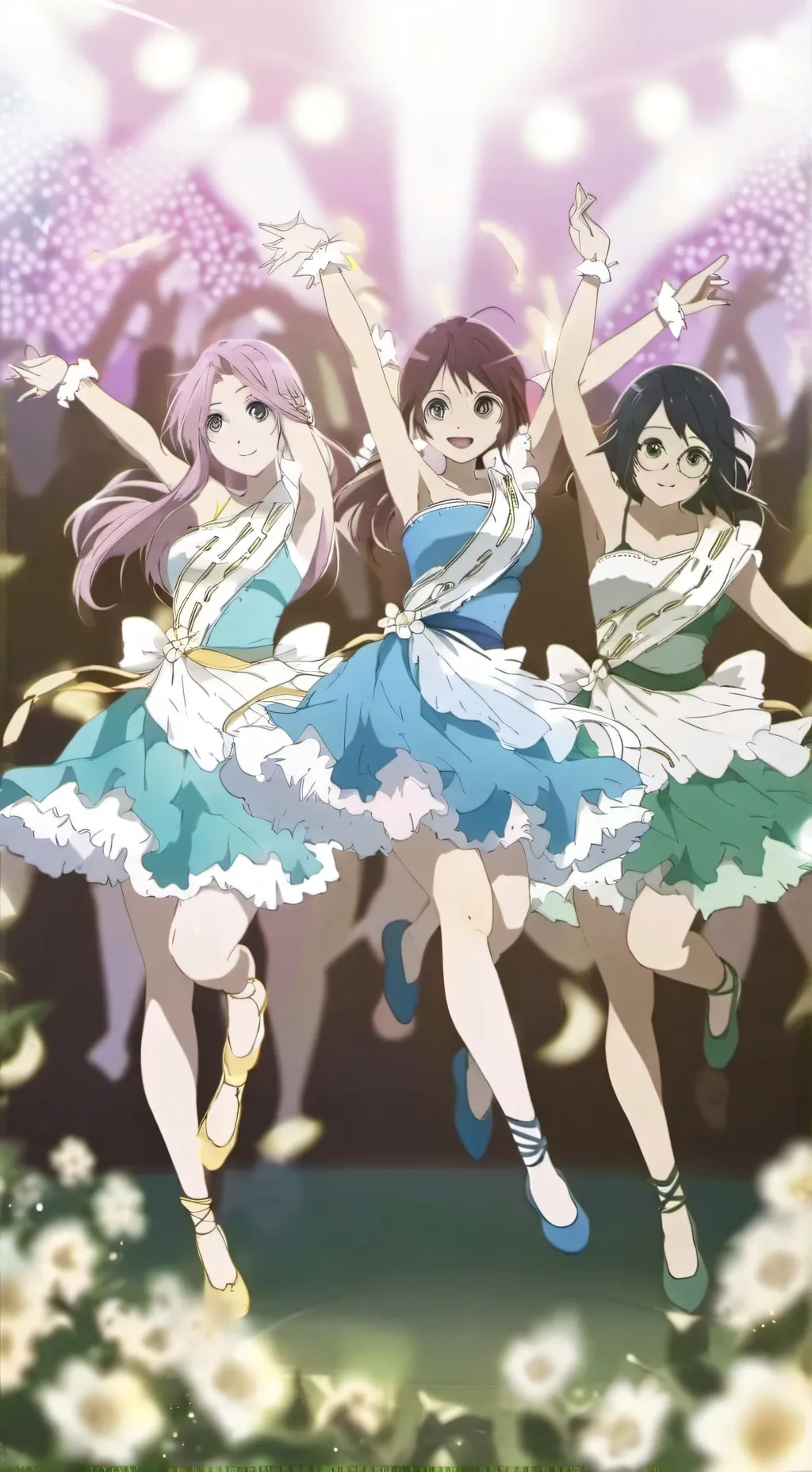 ai character: Caramella Girls background