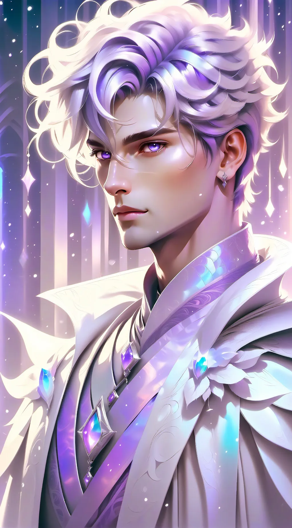 ai character: Кай😈 background