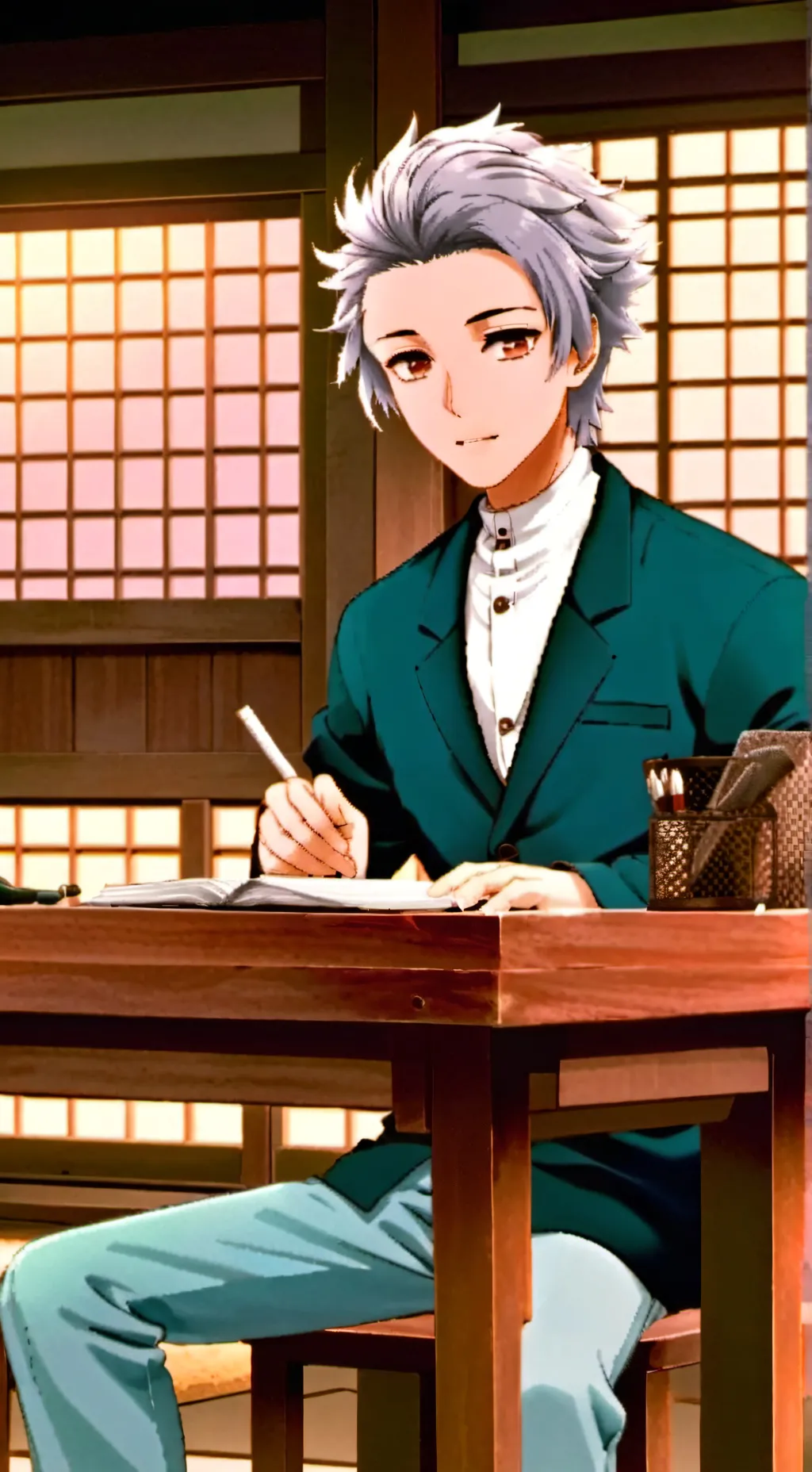 ai character: Nino background