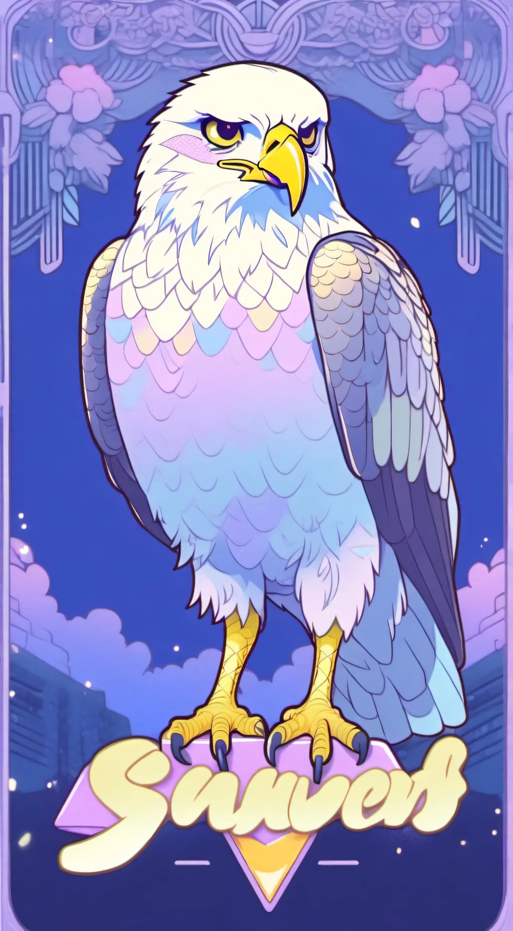 ai character: HAWKS background