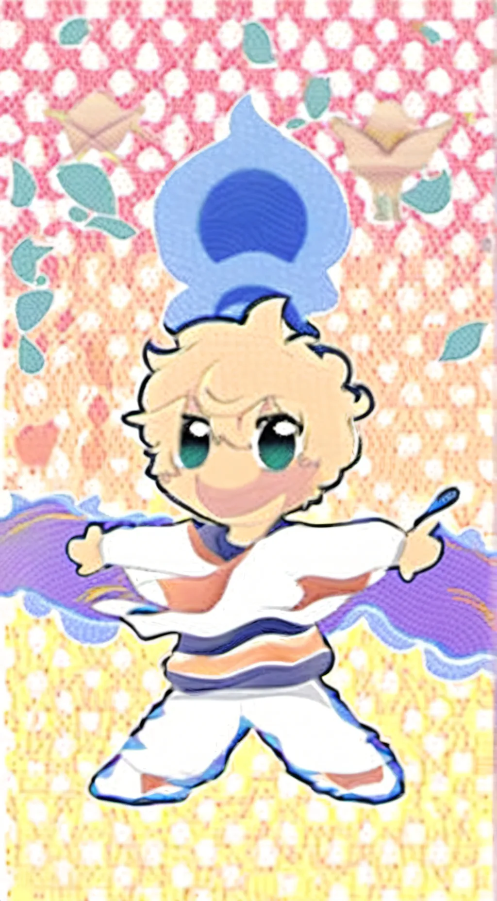 ai character: 🎉★poob★🎊 background