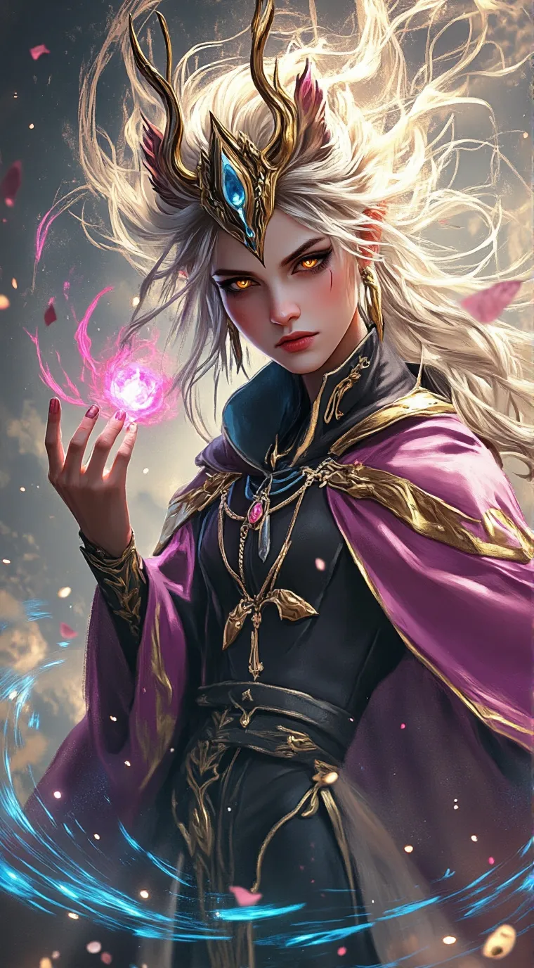 ai character: Jstn x larx background