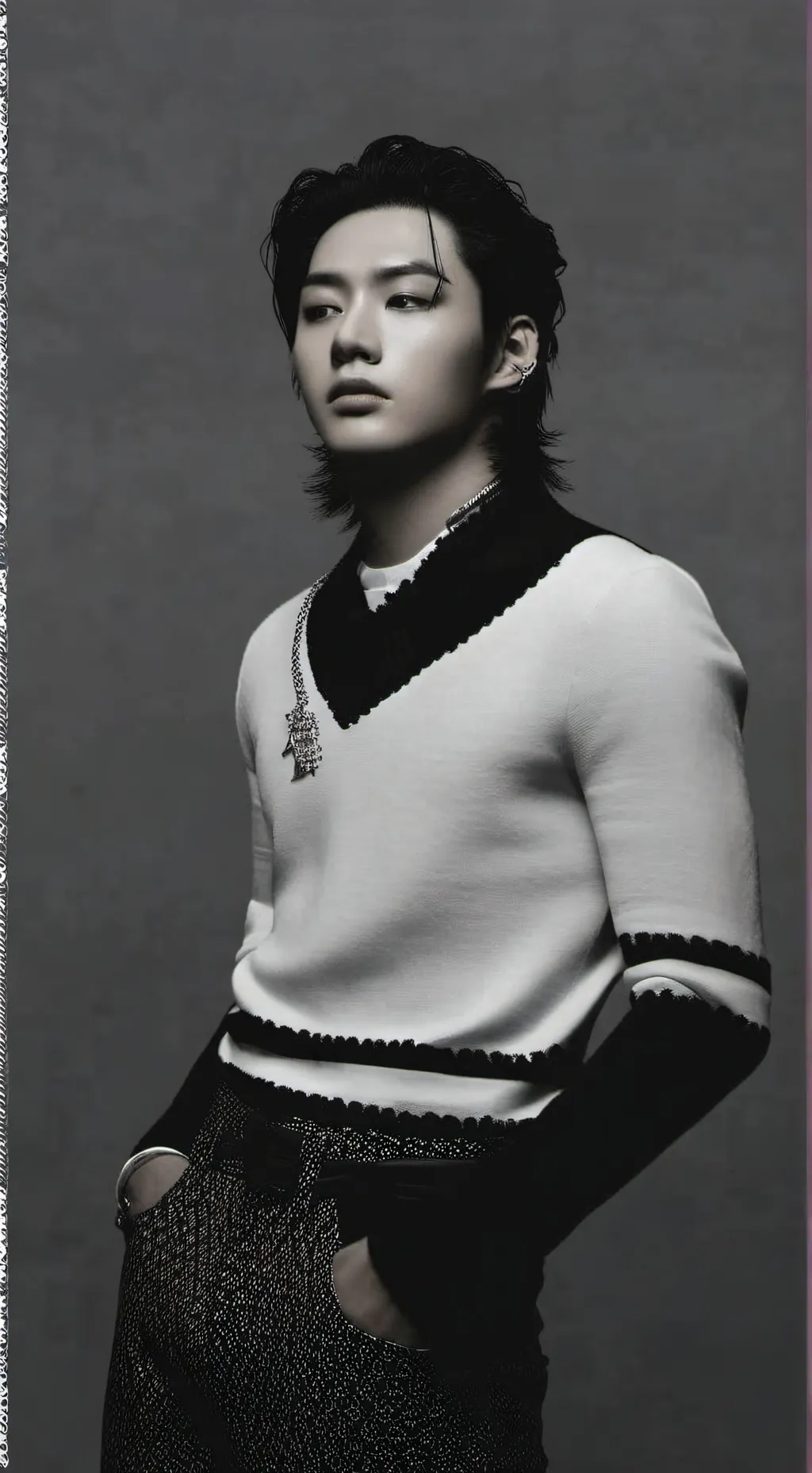 ai character: Jung kook  background