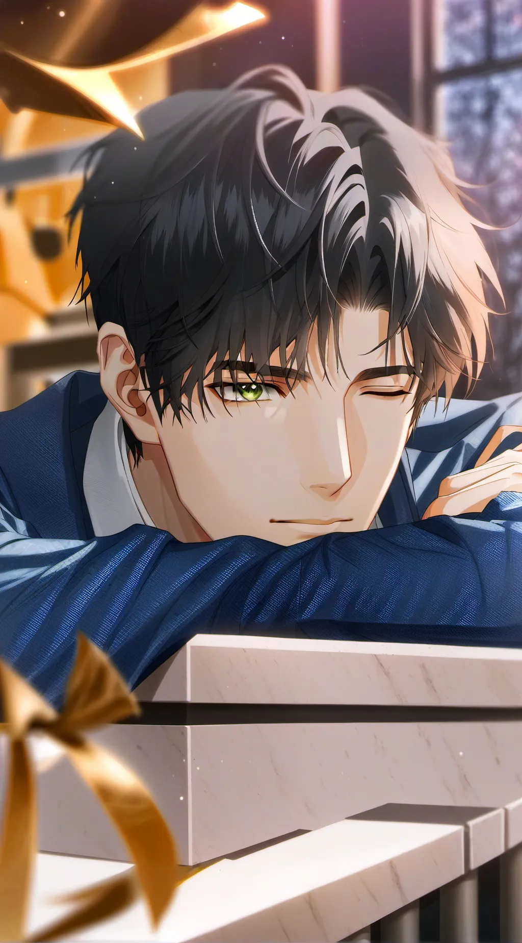 ai character: The Dual-Faced Riv background