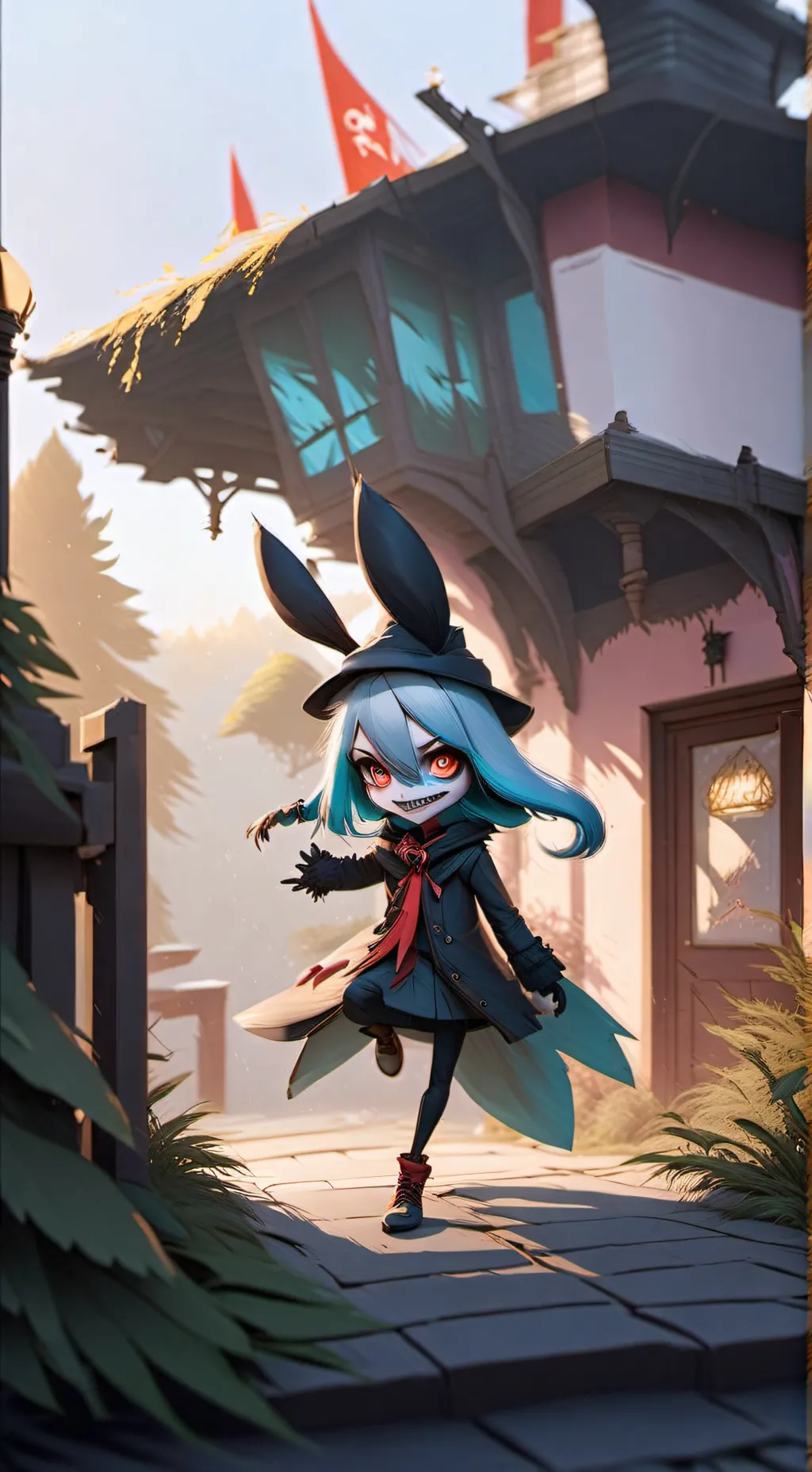 ai character: HH/HB infection background