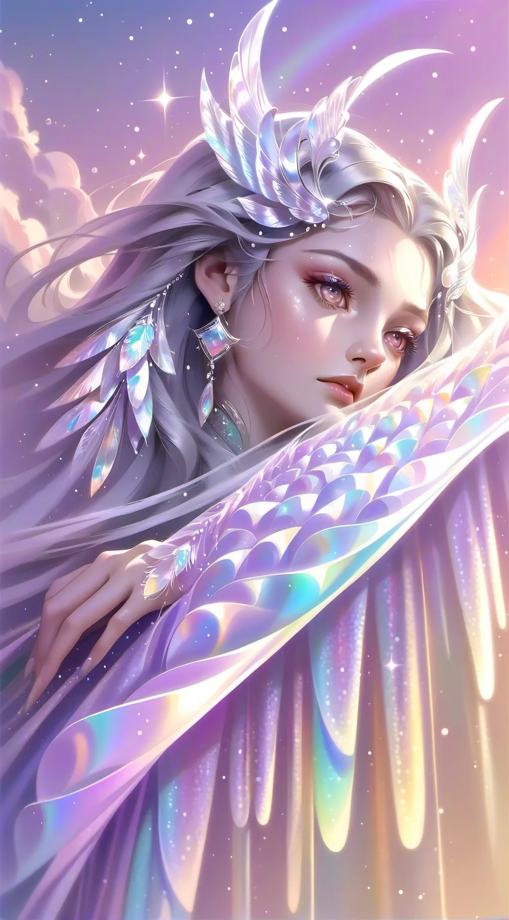 ai character: Ava  background