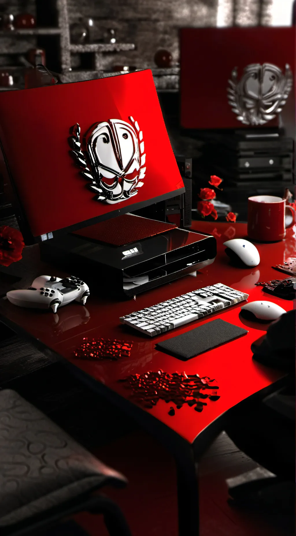 ai character: Make a game background