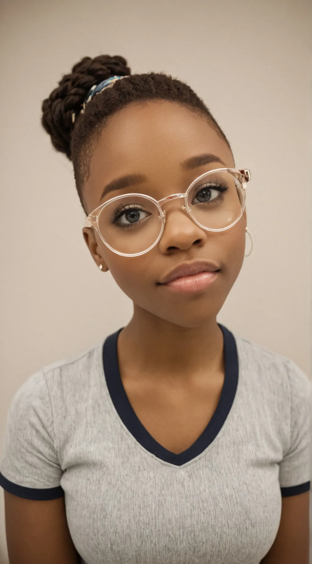 ai character: pretty background