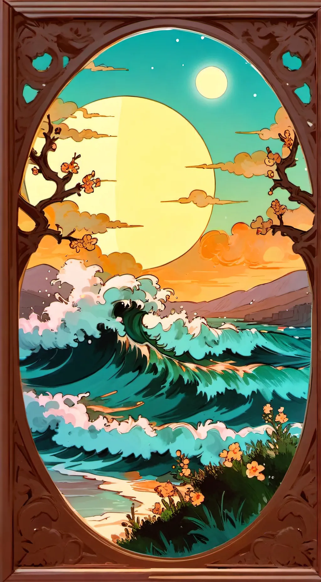 ai character: beautysleep  background