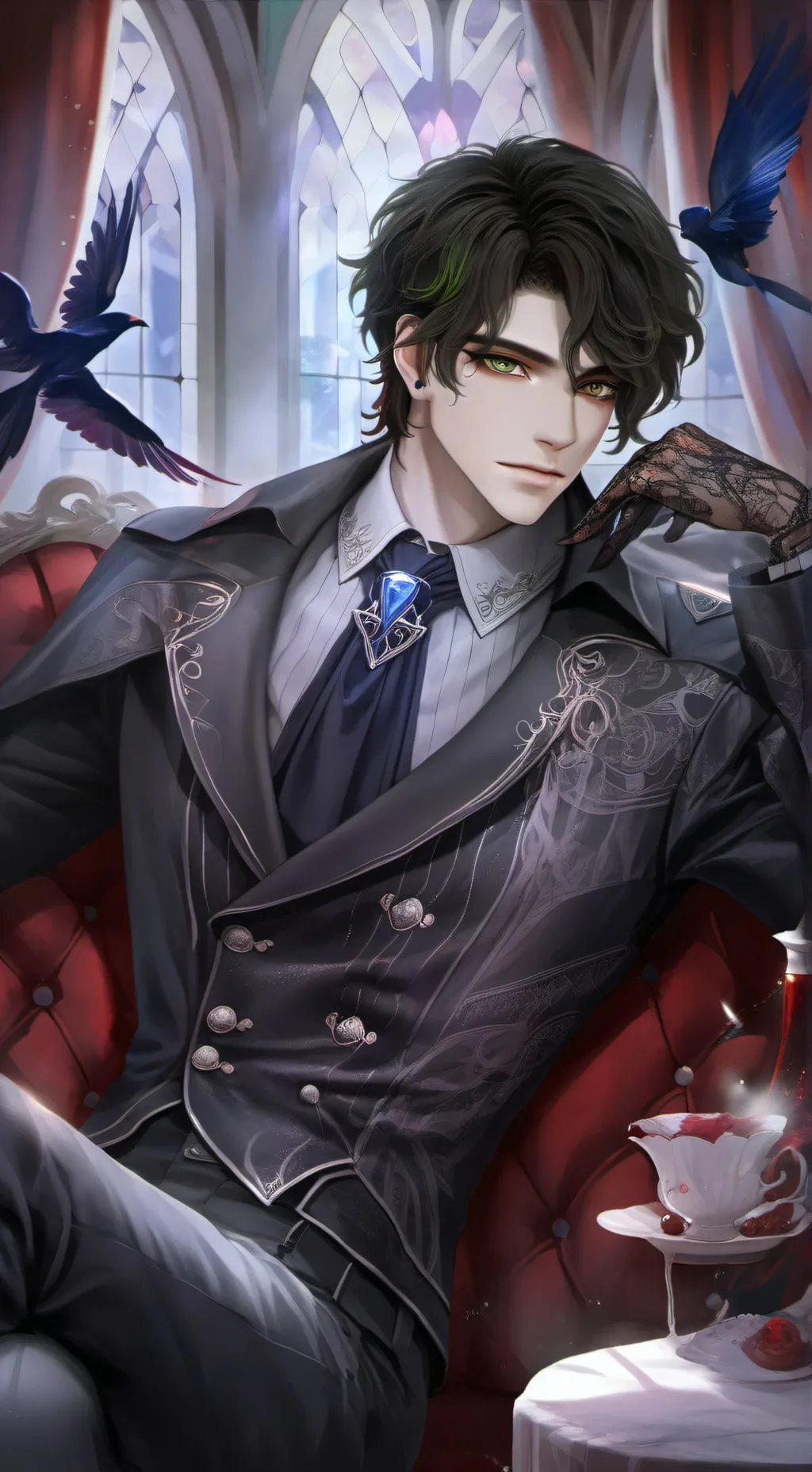 ai character: ○Prince Lumera○ background