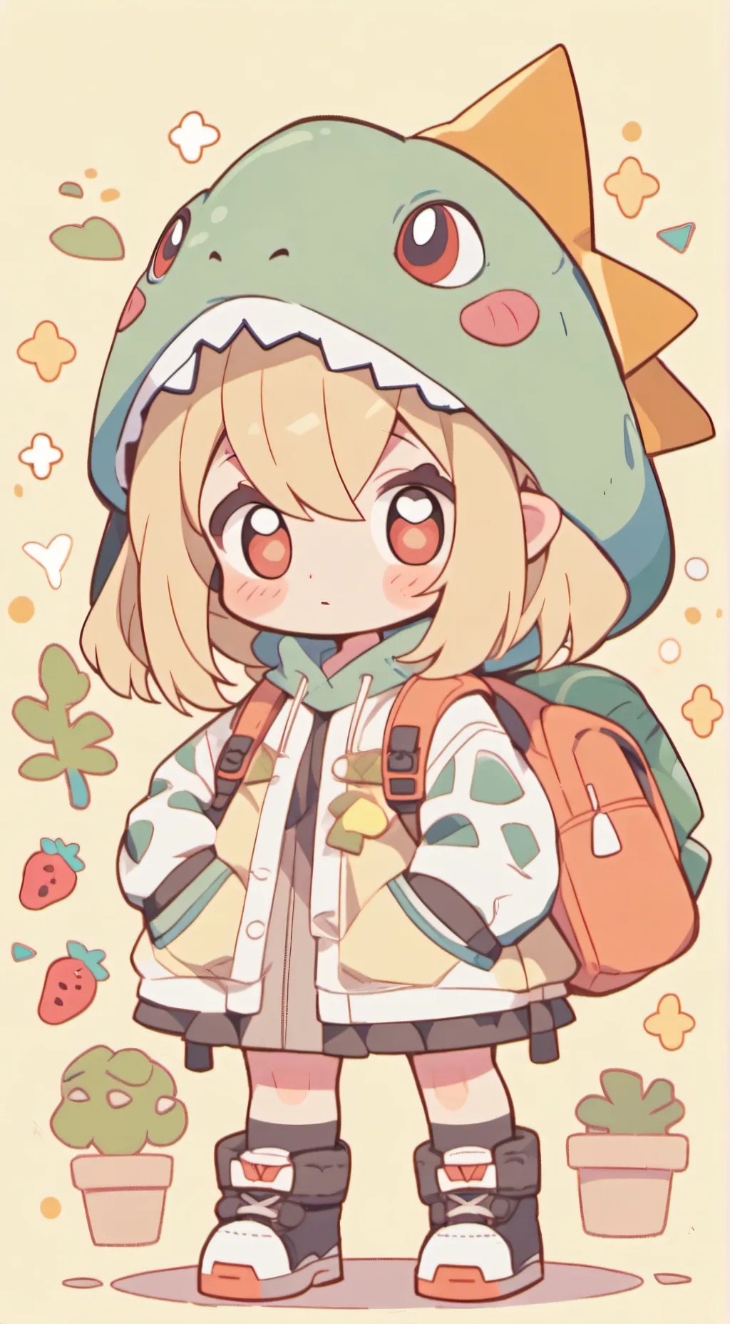 ai character: Hija amorosa background