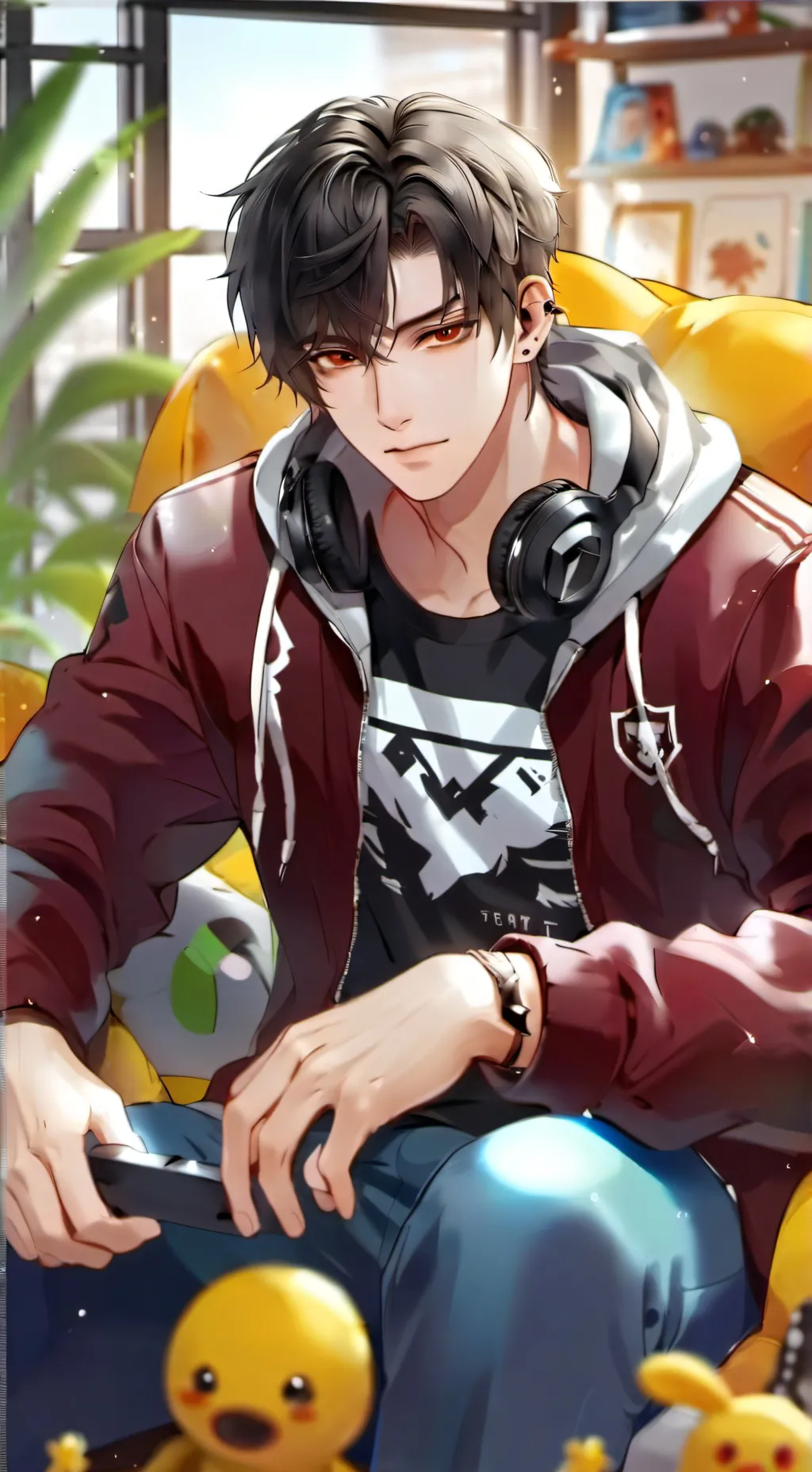 ai character: Ren background