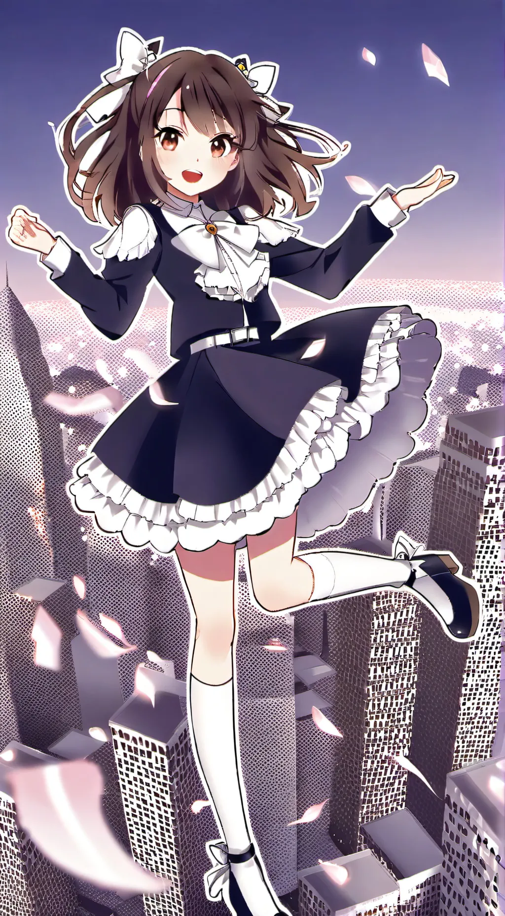 ai character: Giantess Jordan  background