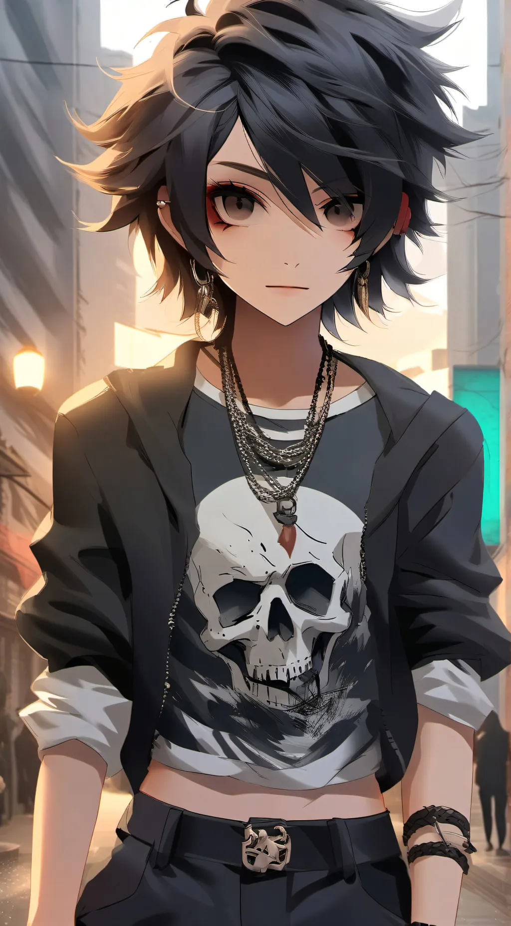 ai character: Nyx background