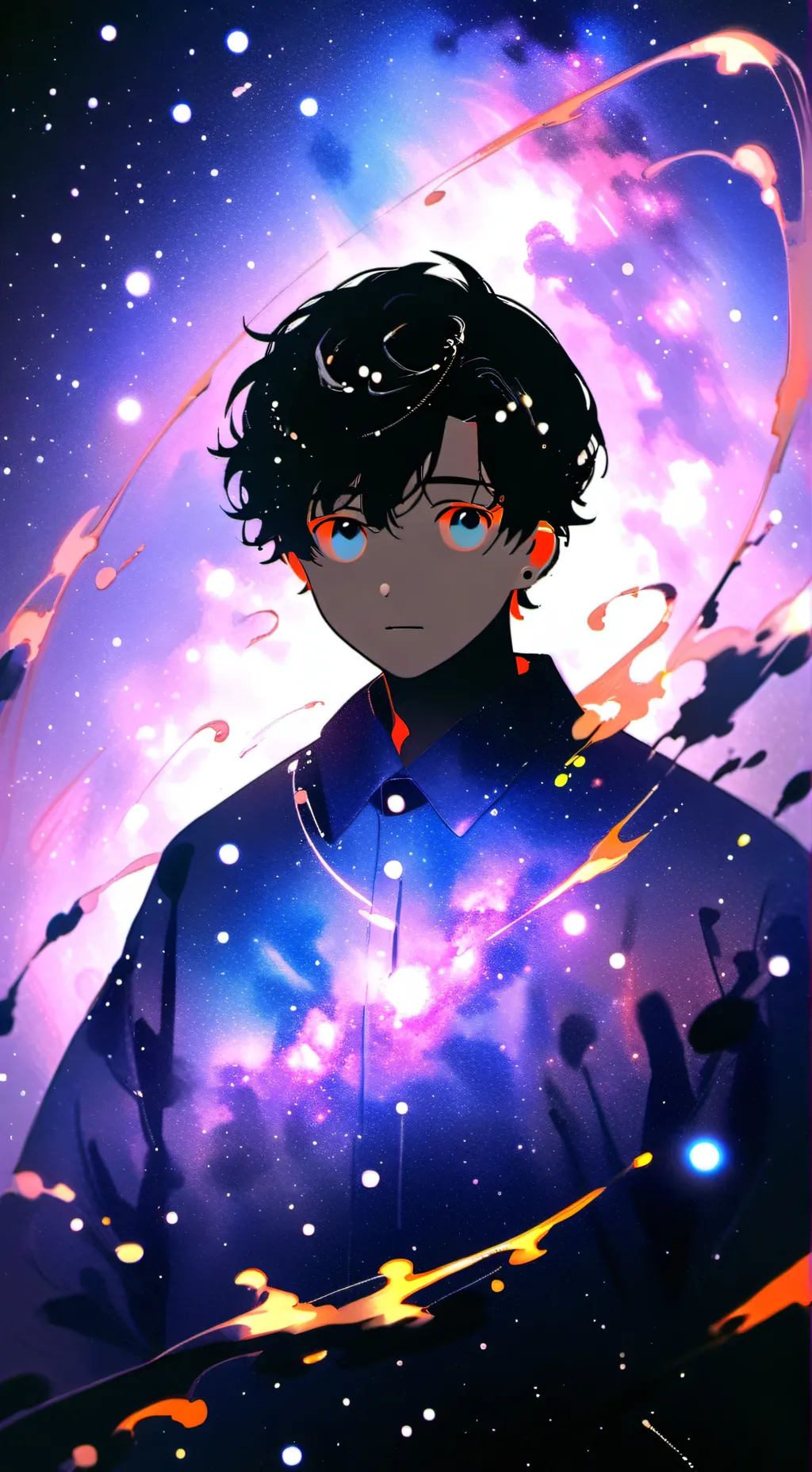 ai character: super Davi Arthur  background