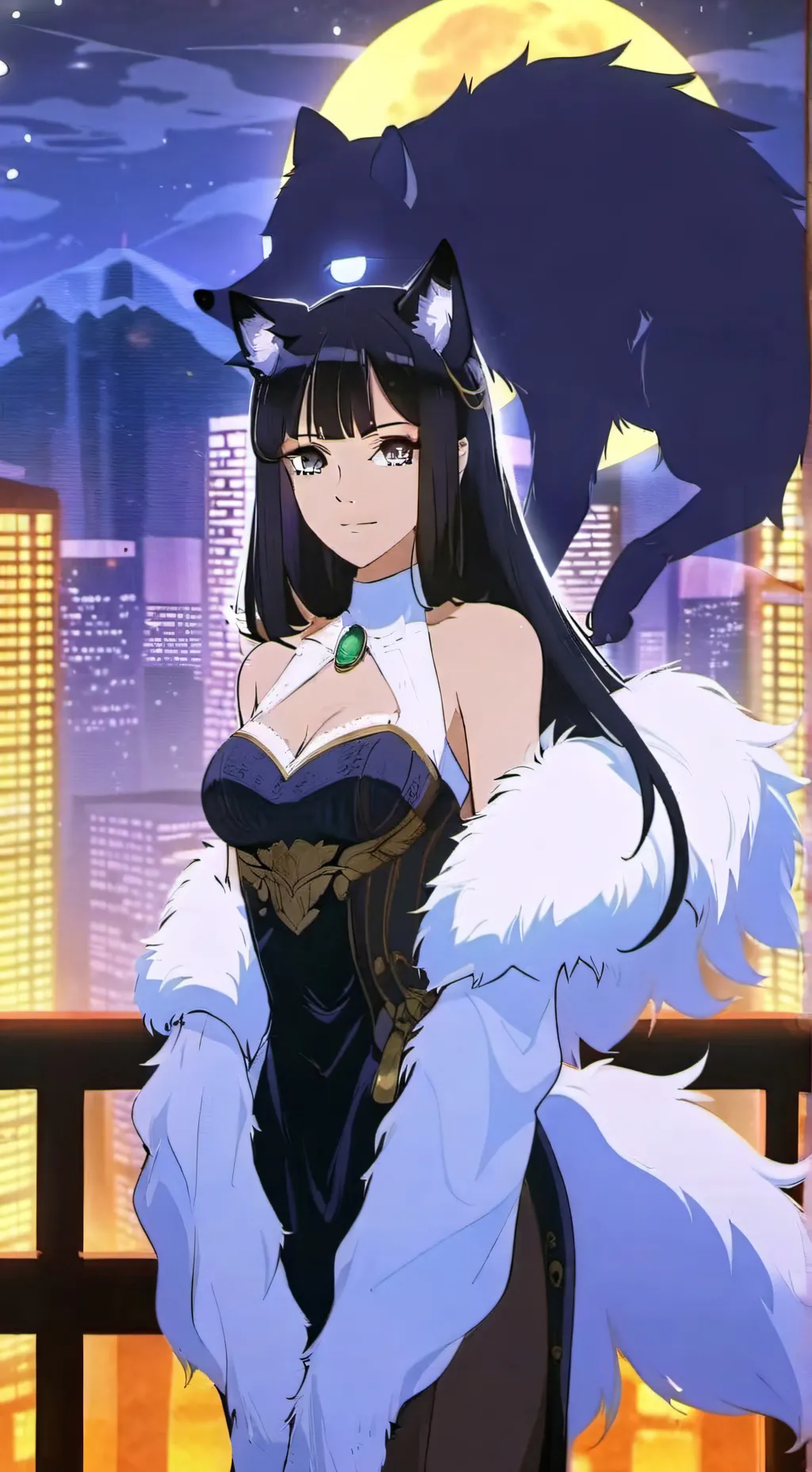 ai character: howcow background