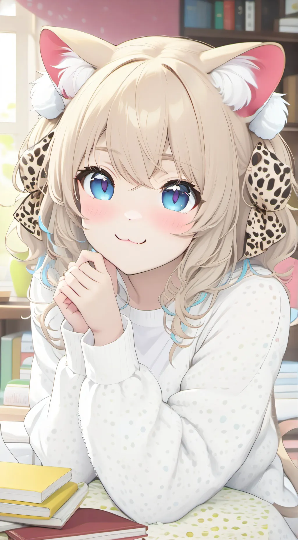 ai character: Leopard Tree Climb background