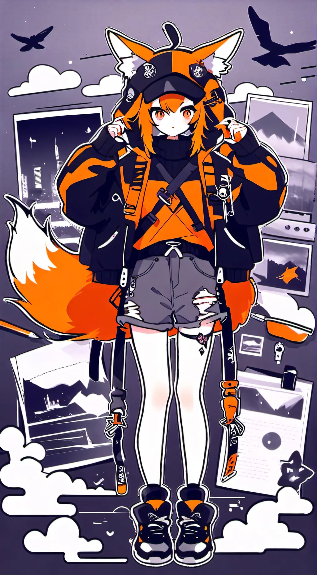 ai character: Shamii background