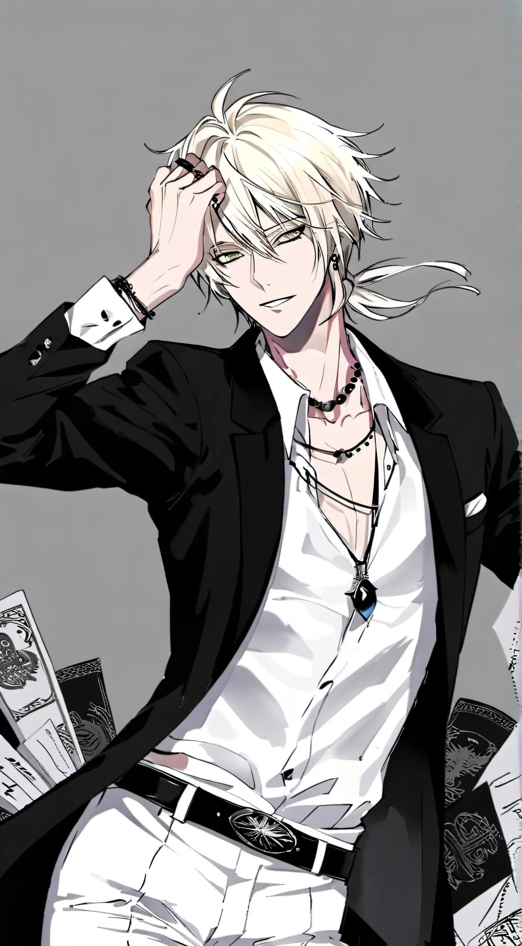 ai character: Марк background