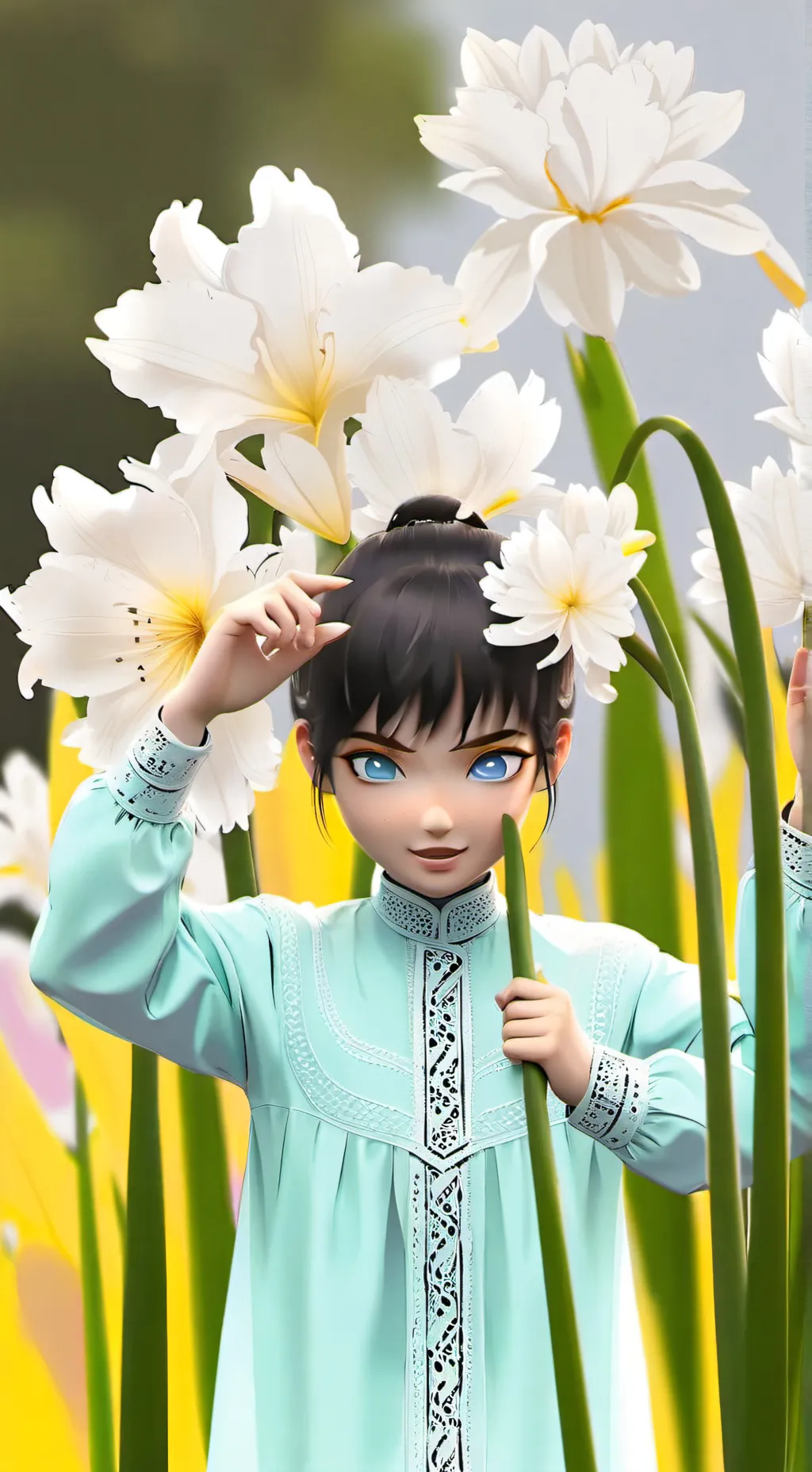 ai character: Alicia Kheng background