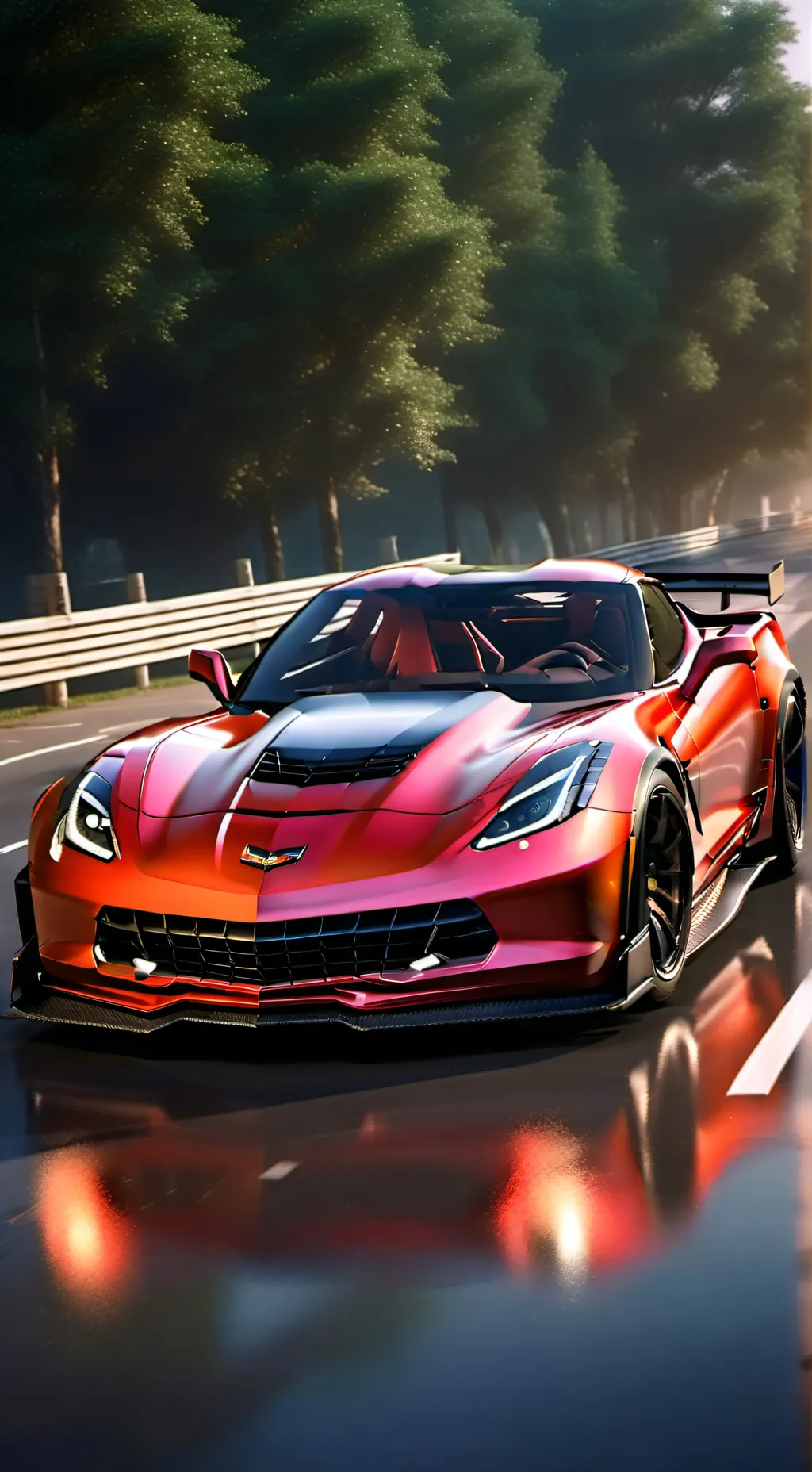 ai character: Corvettes background