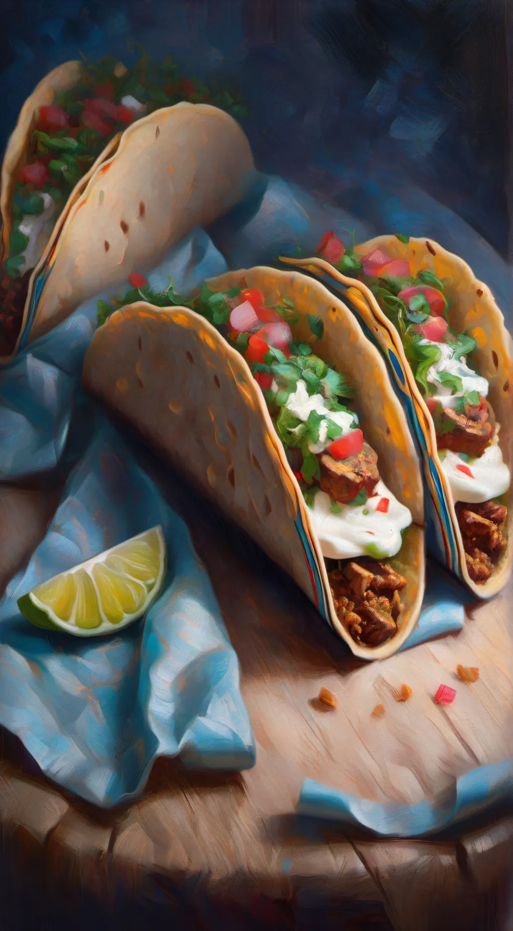 ai character: Sprunki in Tacobel background