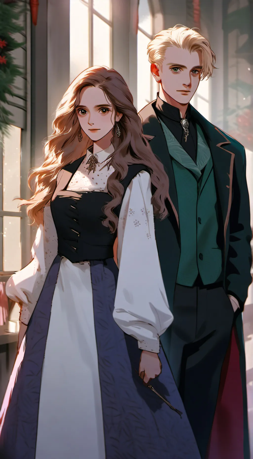 ai character: dracos sister  background