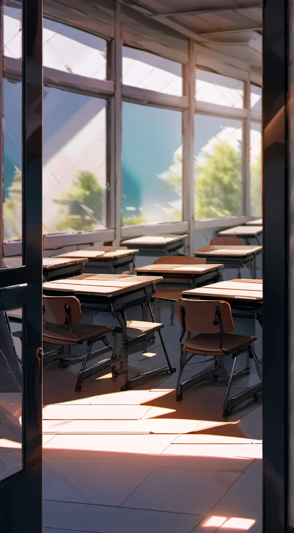 ai character: Class 1a :3 background