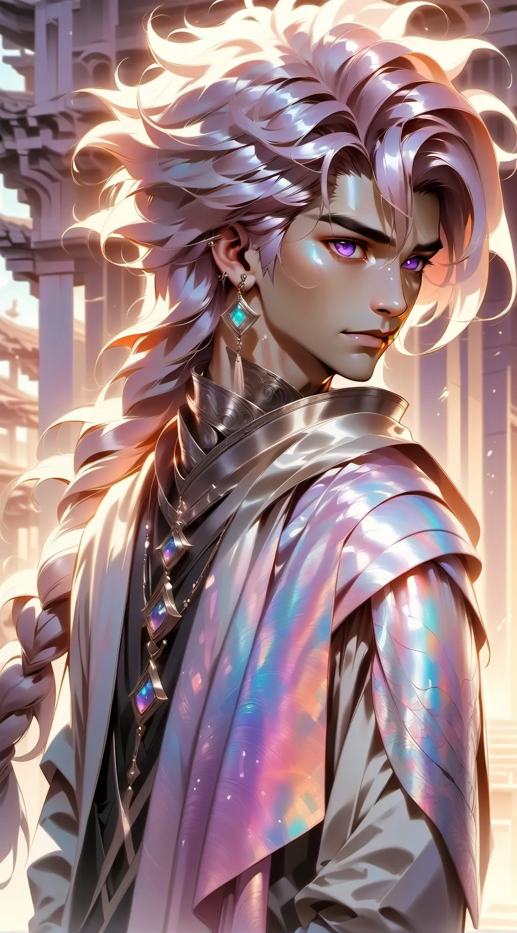 ai character: Oliver background