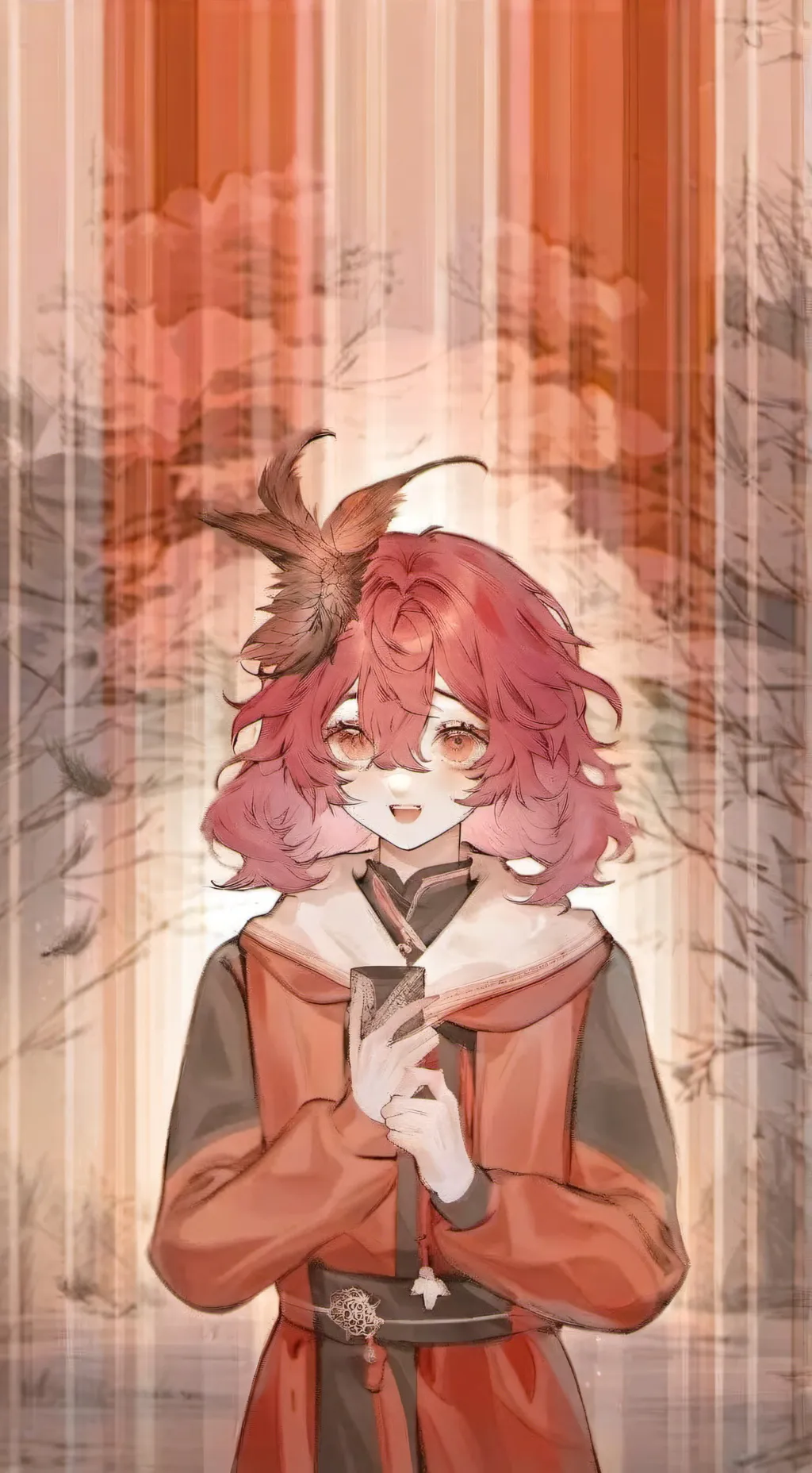 ai character: Вика background