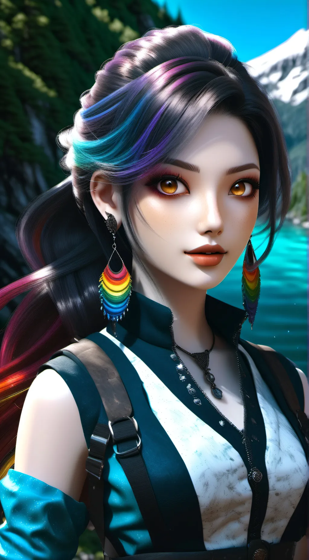 ai character: Torri background