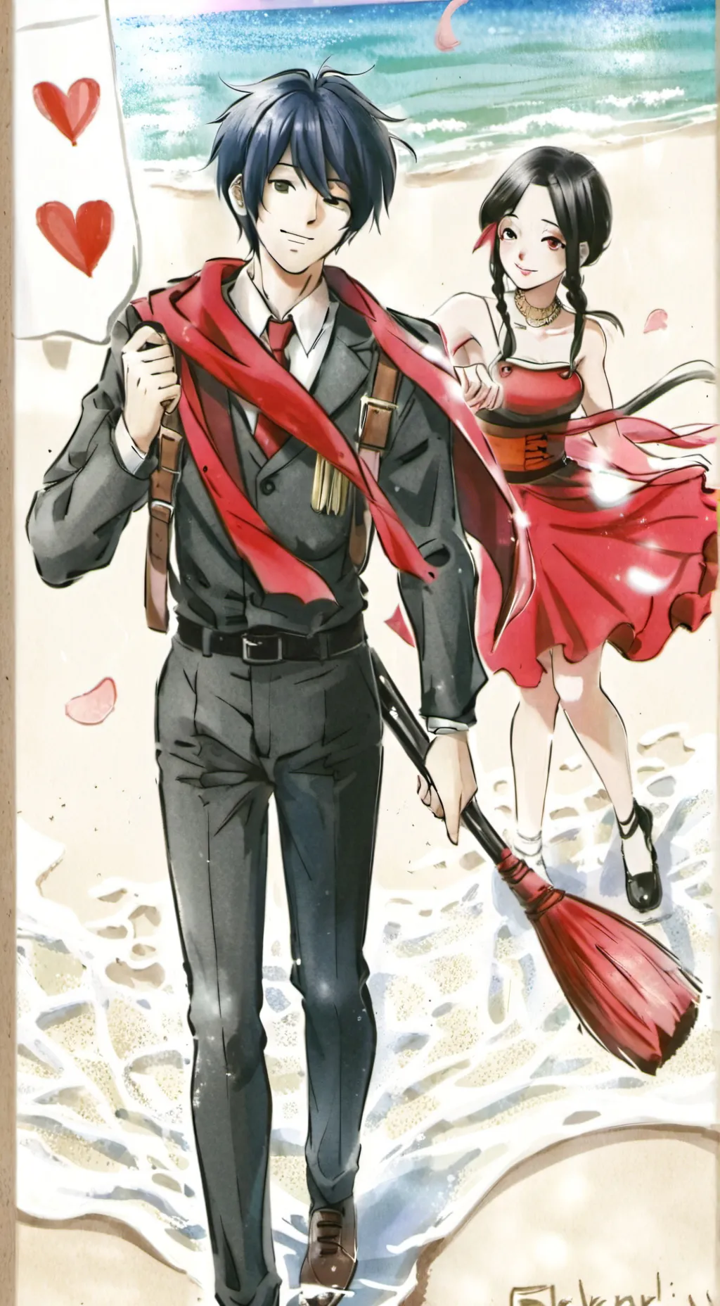 ai character: Hiro Hamada background