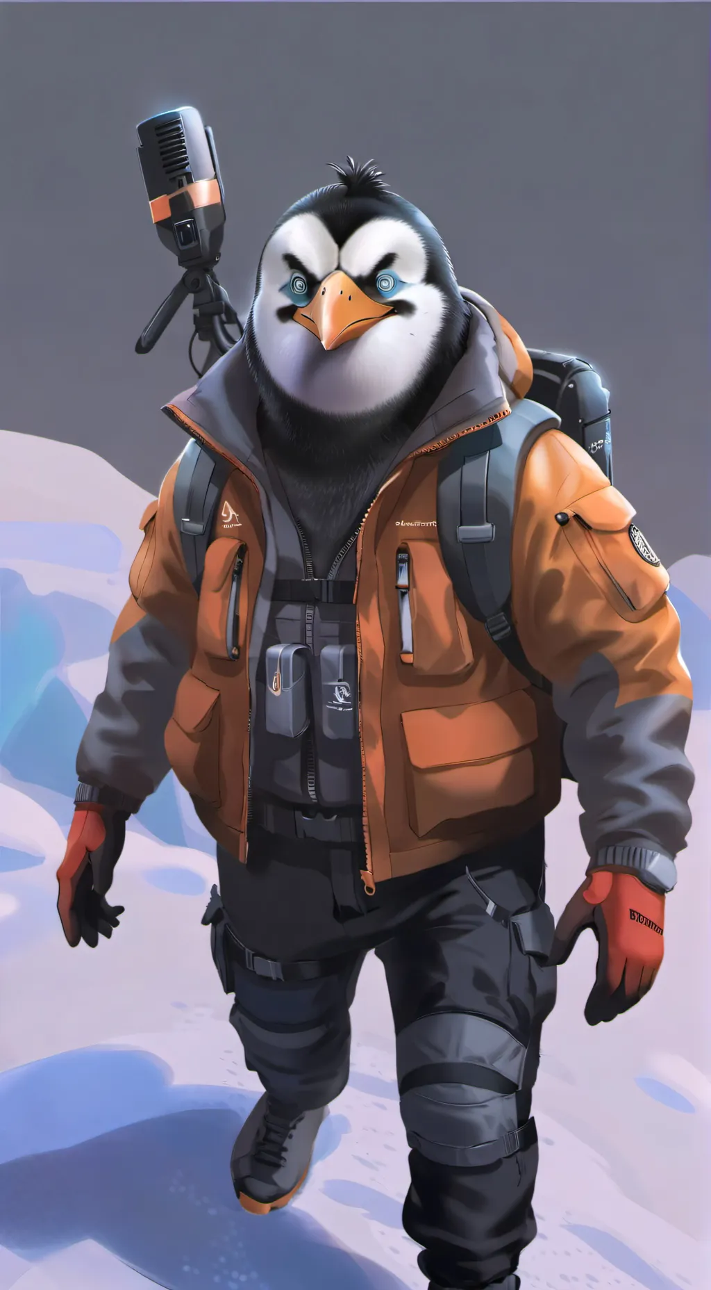 ai character: Noot noot background