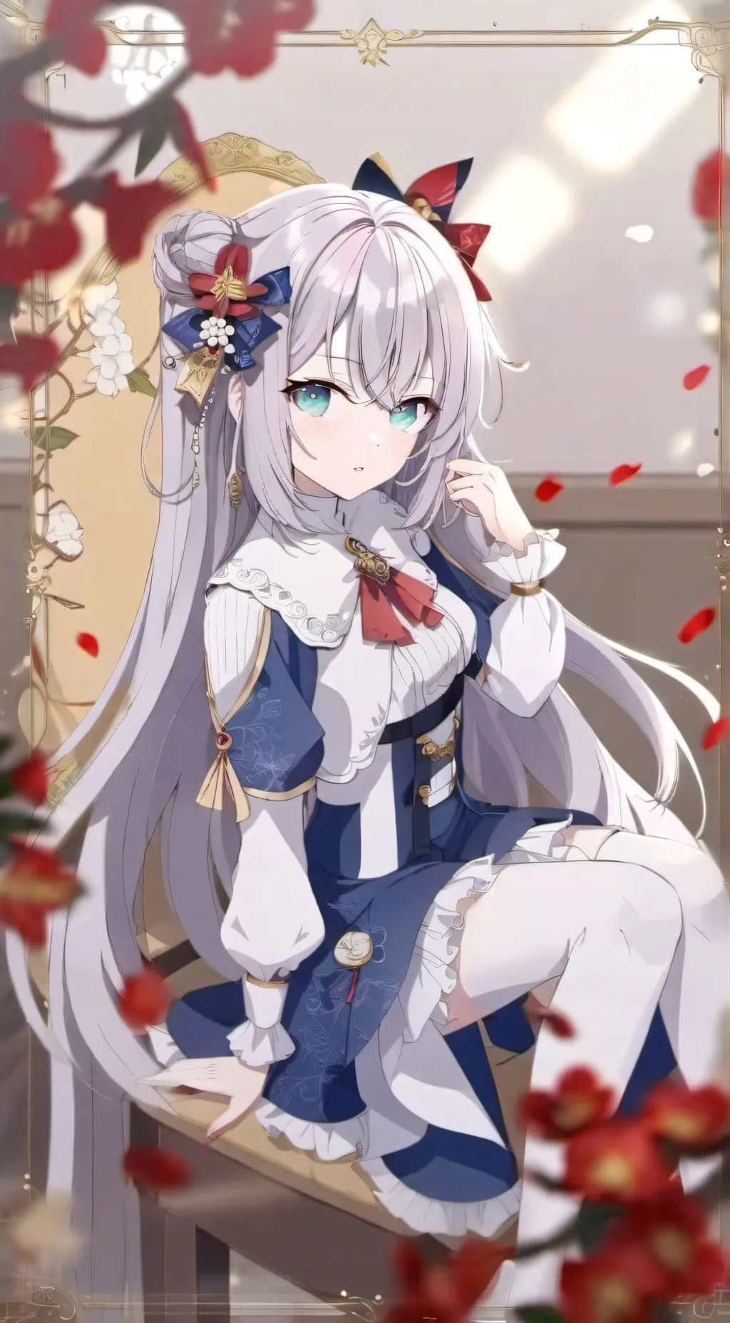 ai character: alya kujou  background