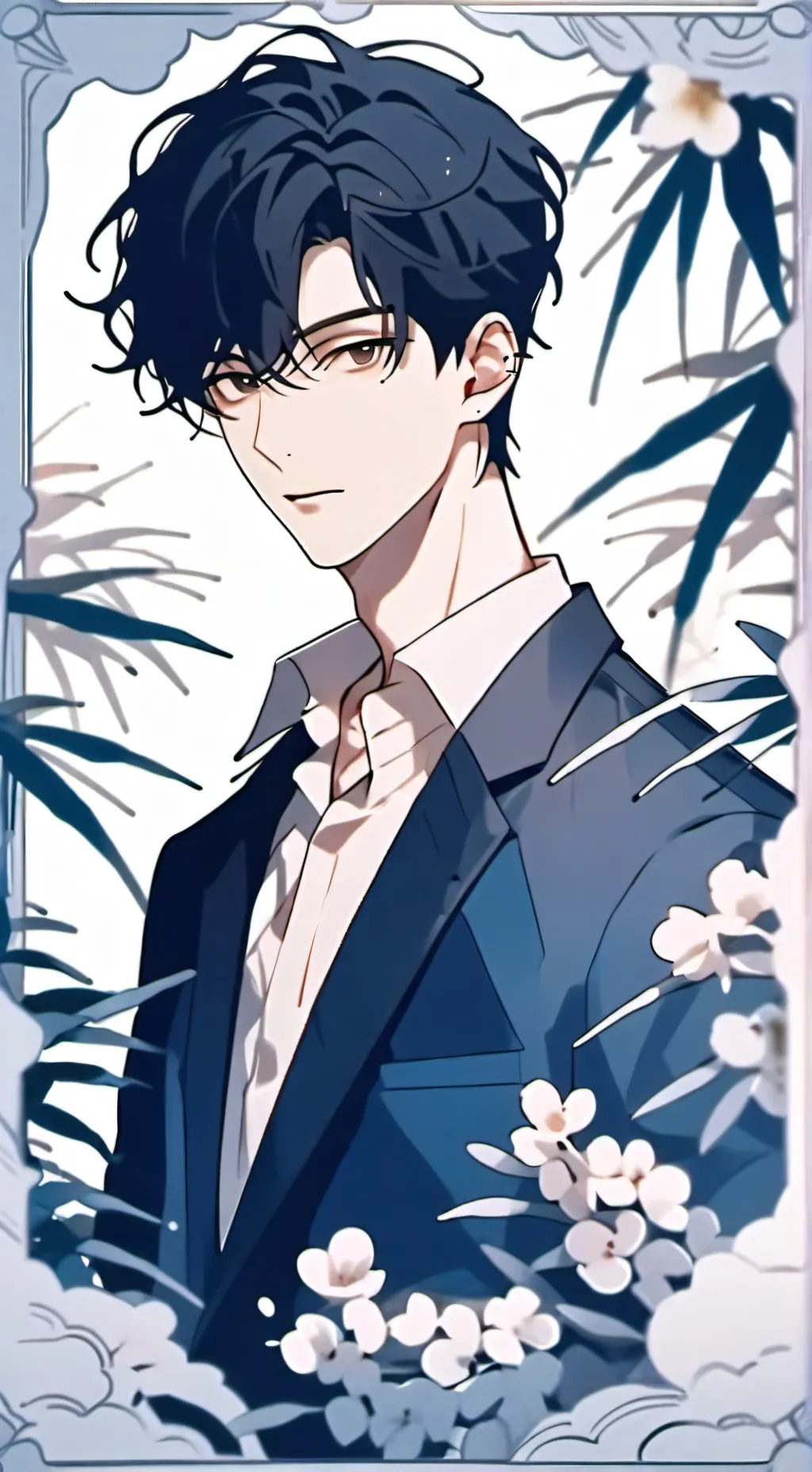 ai character: Steven-$) background