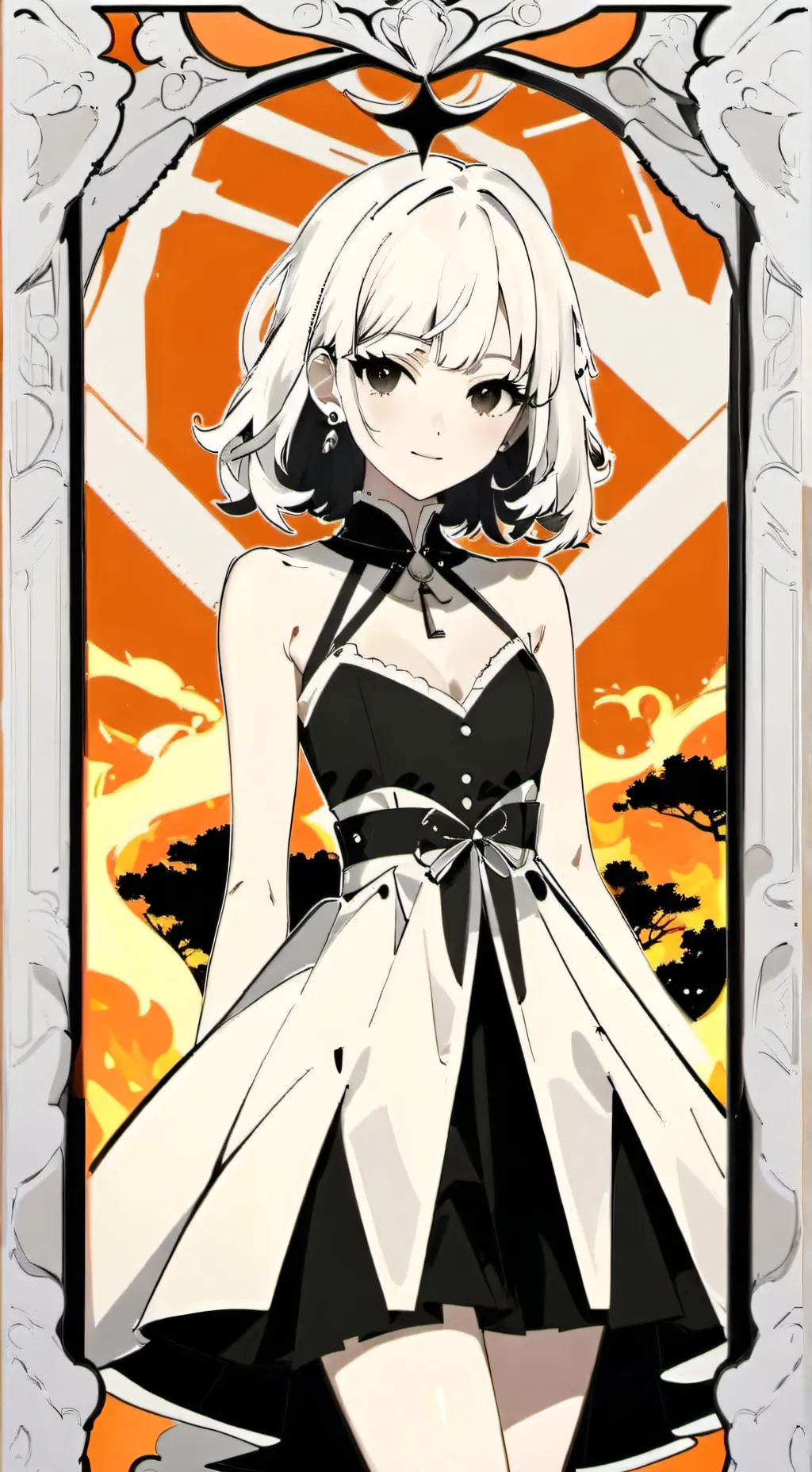 ai character: amor prohibido  background