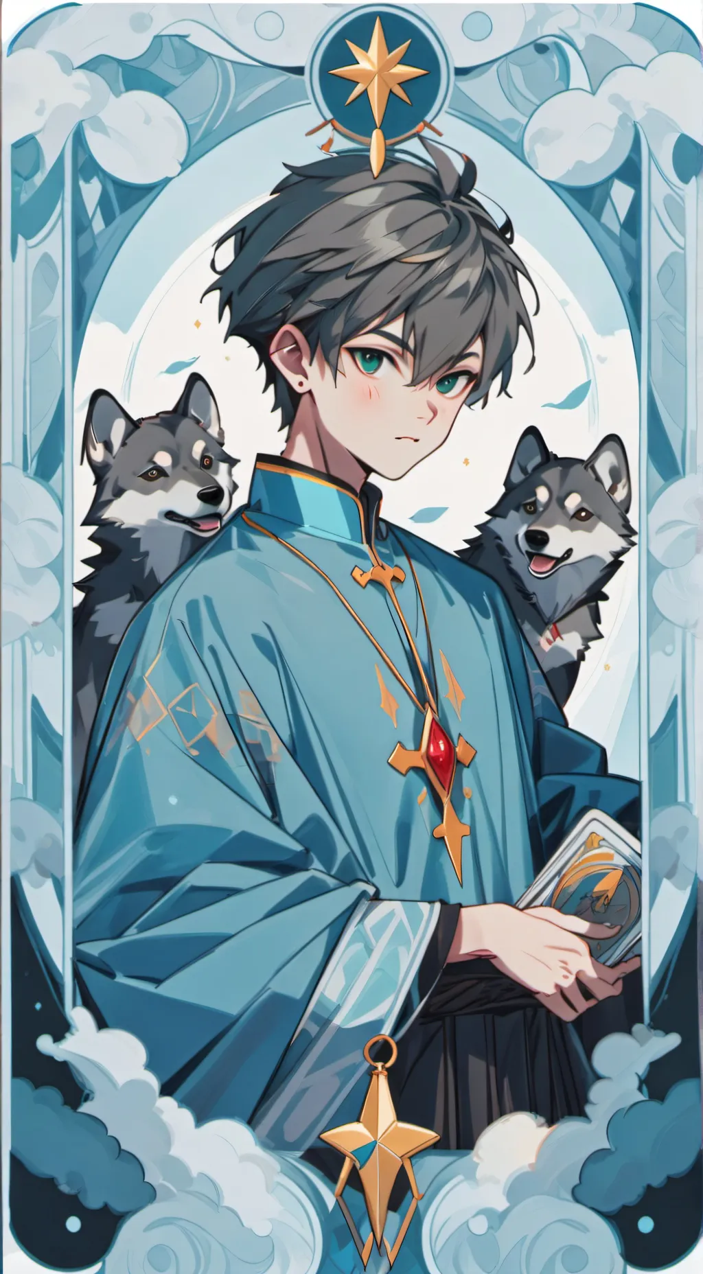 ai character: kai background