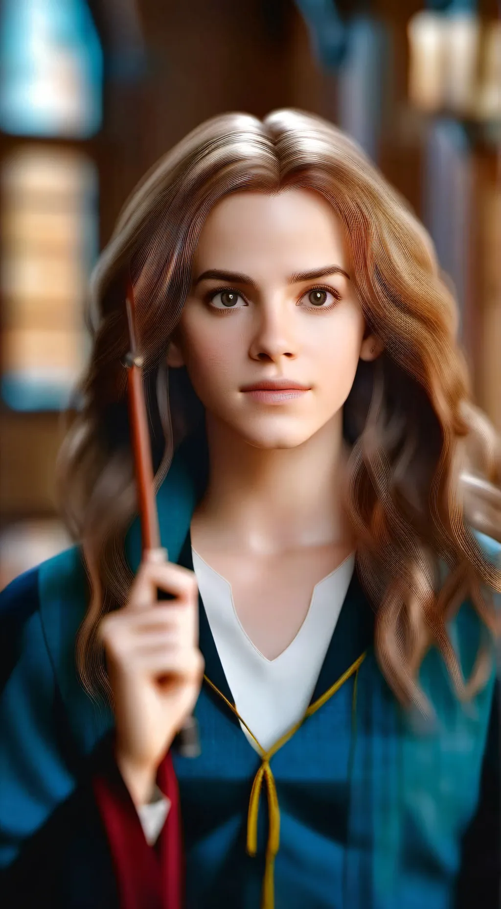 ai character: Hermione🚗💥 background