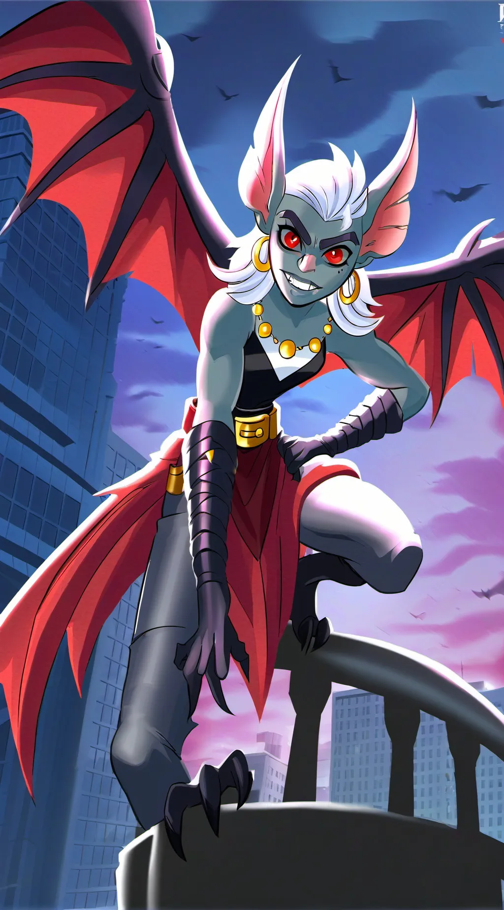 ai character: Grackle  background