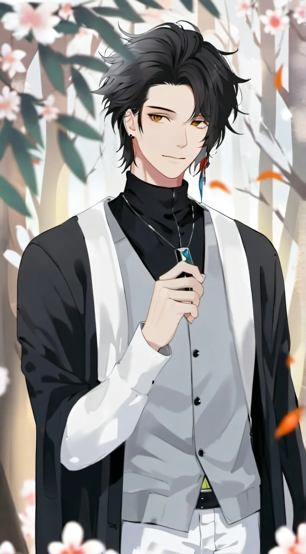 ai character: Haruko  background