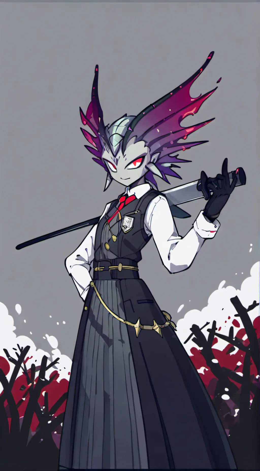 ai character: pesce gatto background