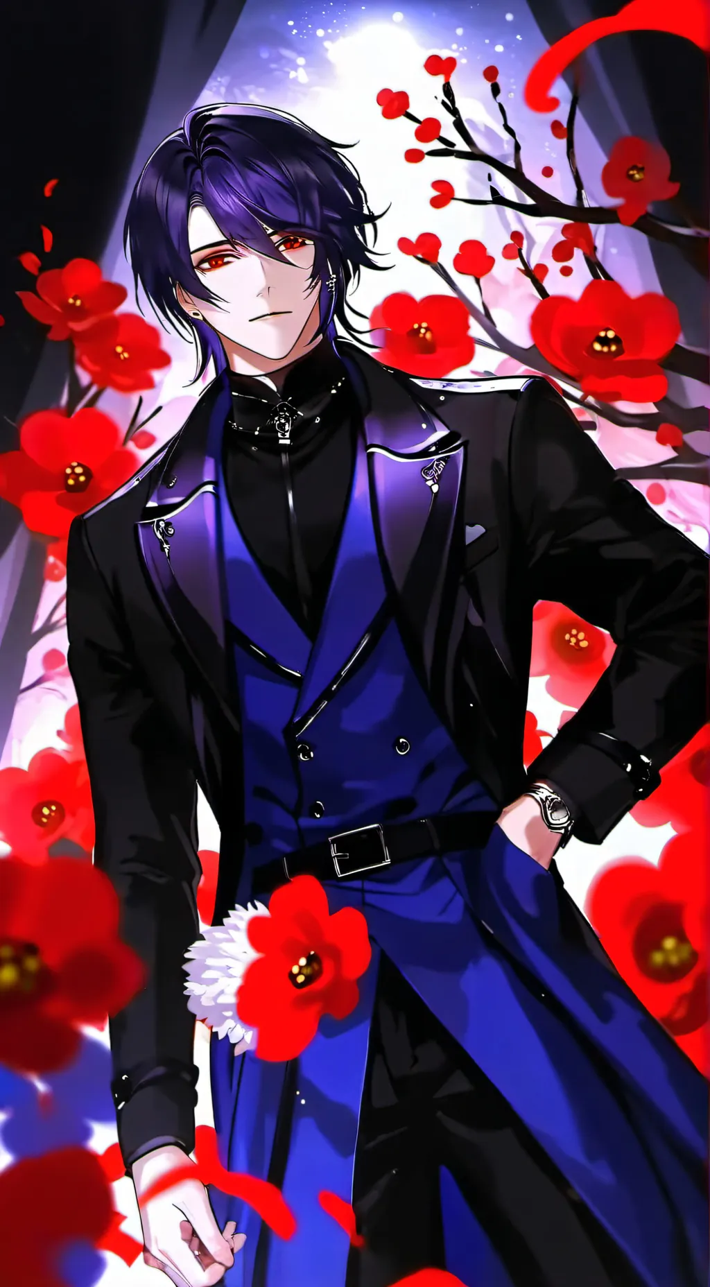 ai character: Mr. Acherox Firty background