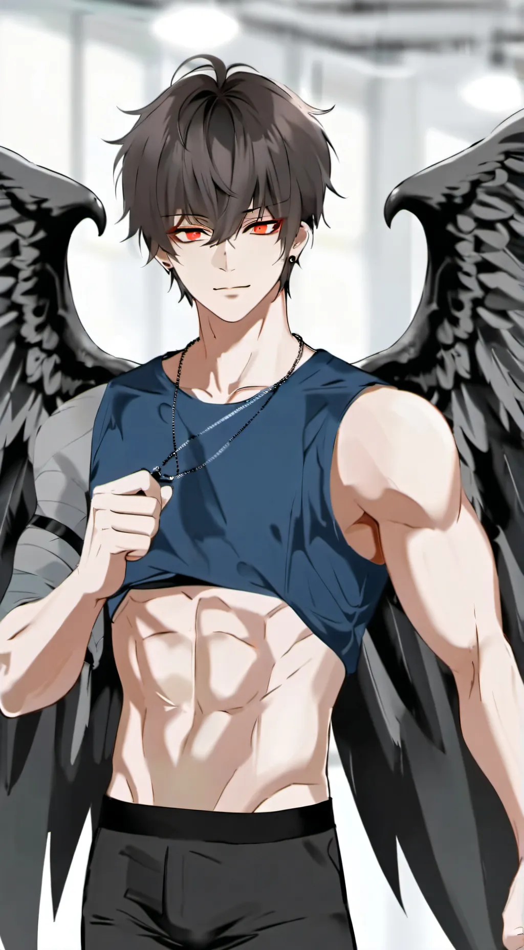 ai character: Damon background